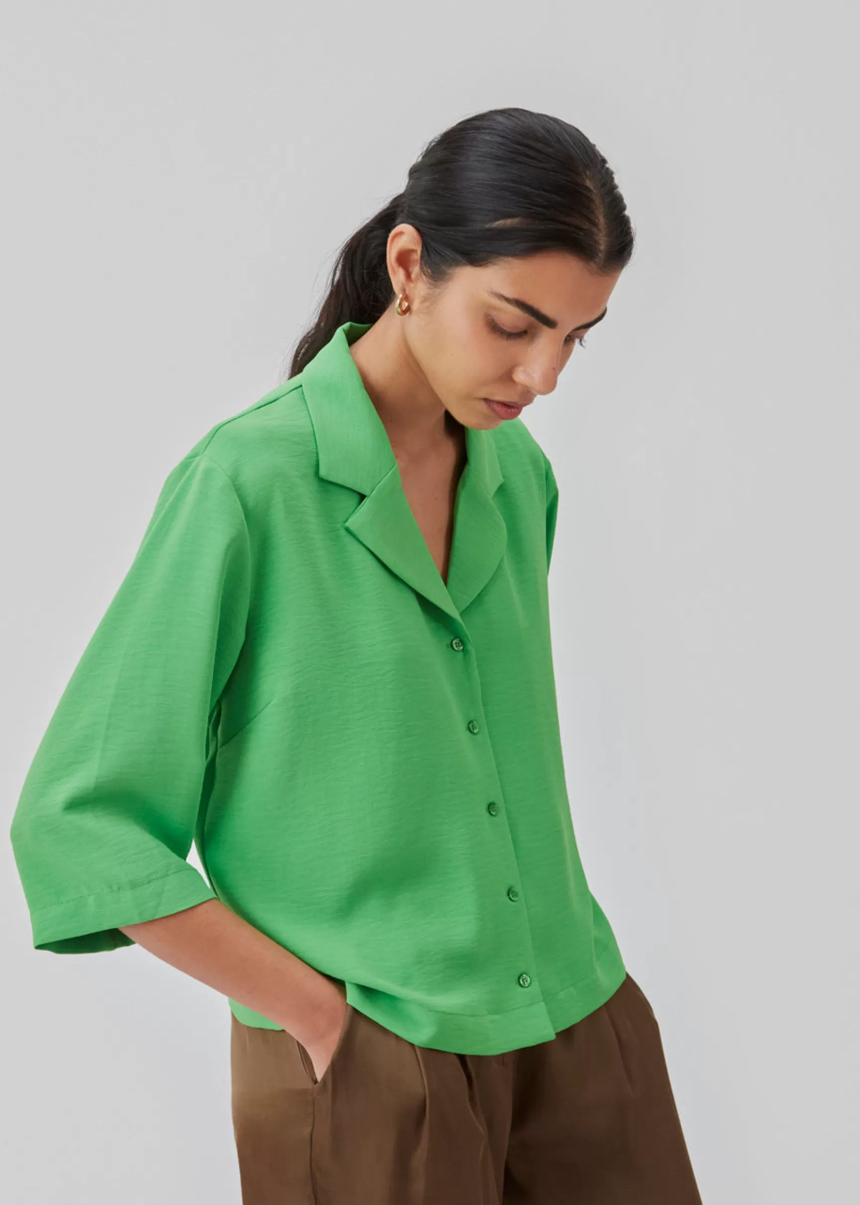 Flash Sale Modström AaliyahMD shirt - Classic Green ClassicGreen