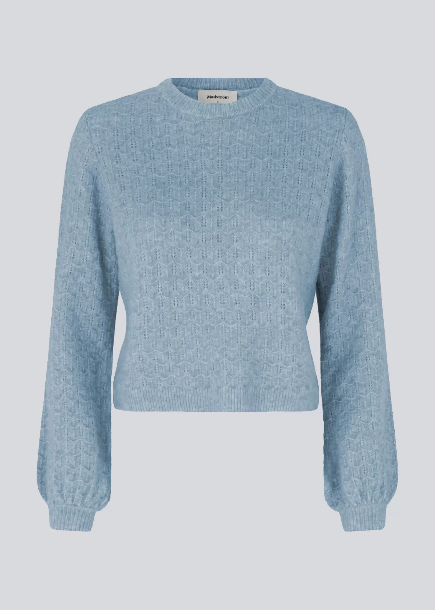 Flash Sale Modström AlvesMD o-neck - Blue Pearl BluePearl