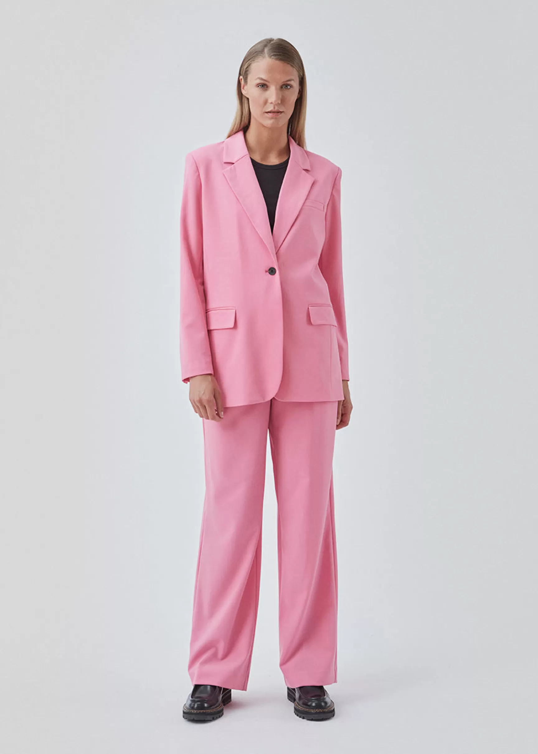 Outlet Modström AnkerMD wide pants - Cosmos Pink CosmosPink