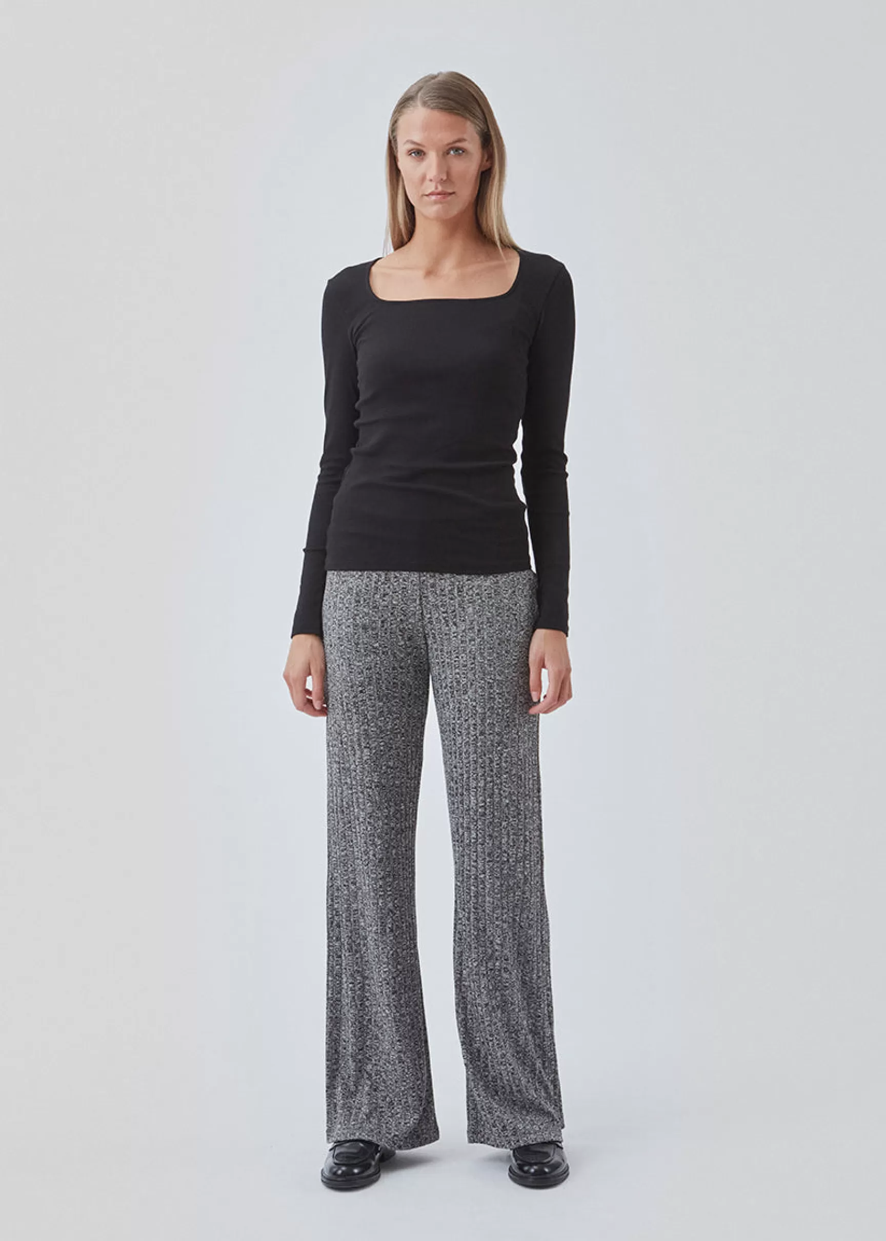 Cheap Modström BeckMD pants - Grey Black GreyBlack