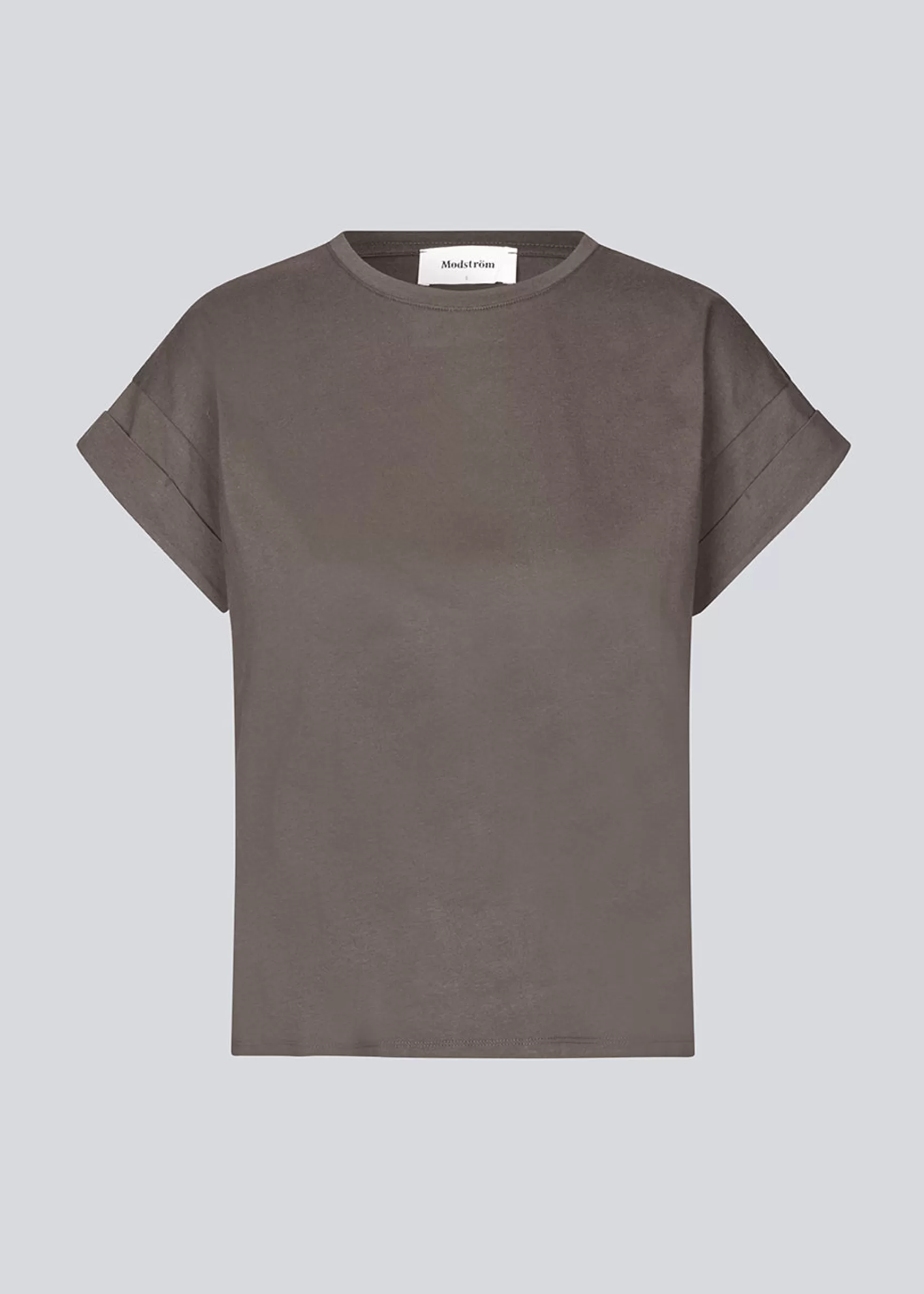 Shop Modström BrazilMD short t-shirt - Warm Gray WarmGray