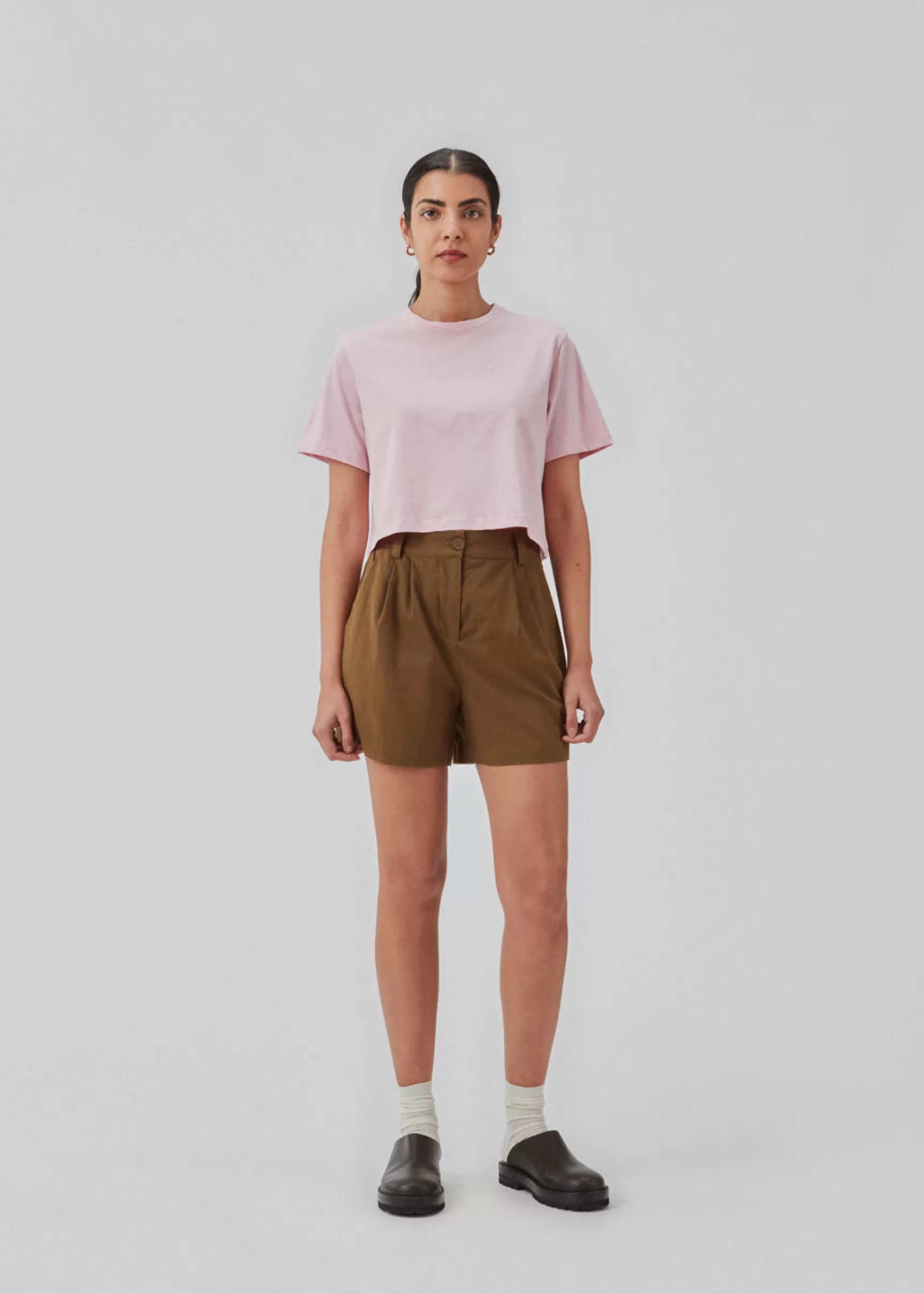 Cheap Modström CadakMD crop t-shirt - Dusty Sorbet DustySorbet