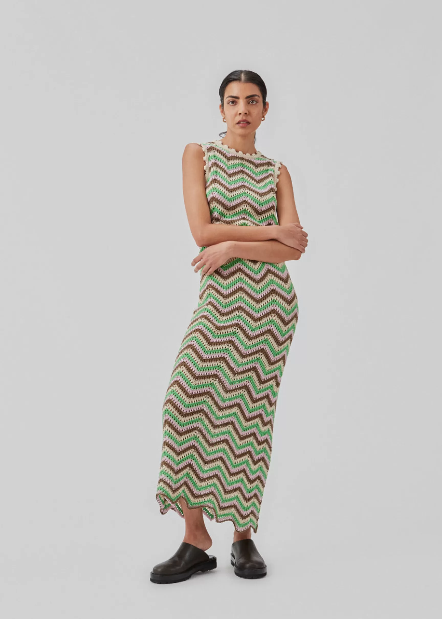 Cheap Modström CaryMD dress - Green Sorbet Stripe GreenSorbetStripe