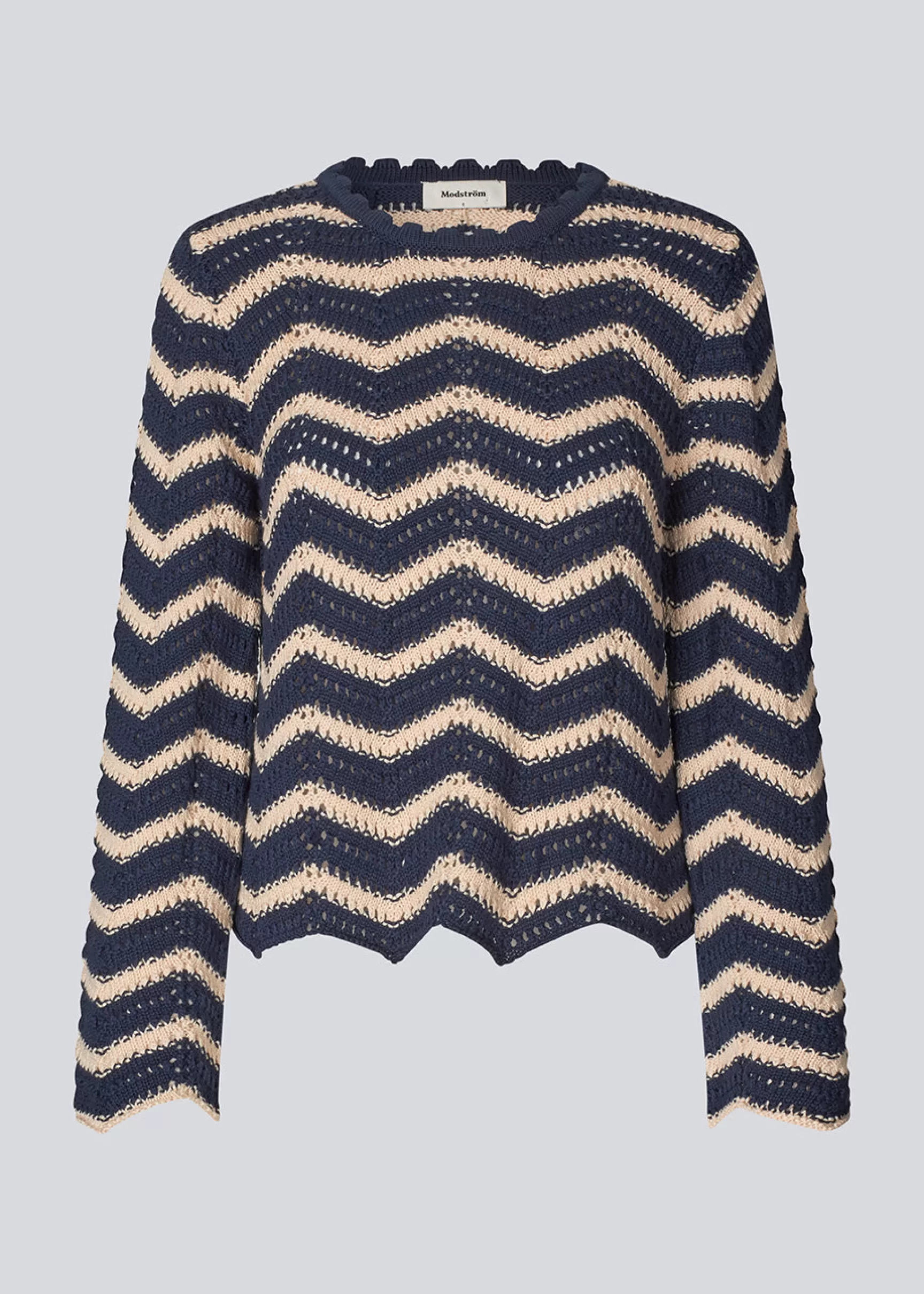 Cheap Modström CaryMD o-neck - Navy Summer Sand NavySummerSand