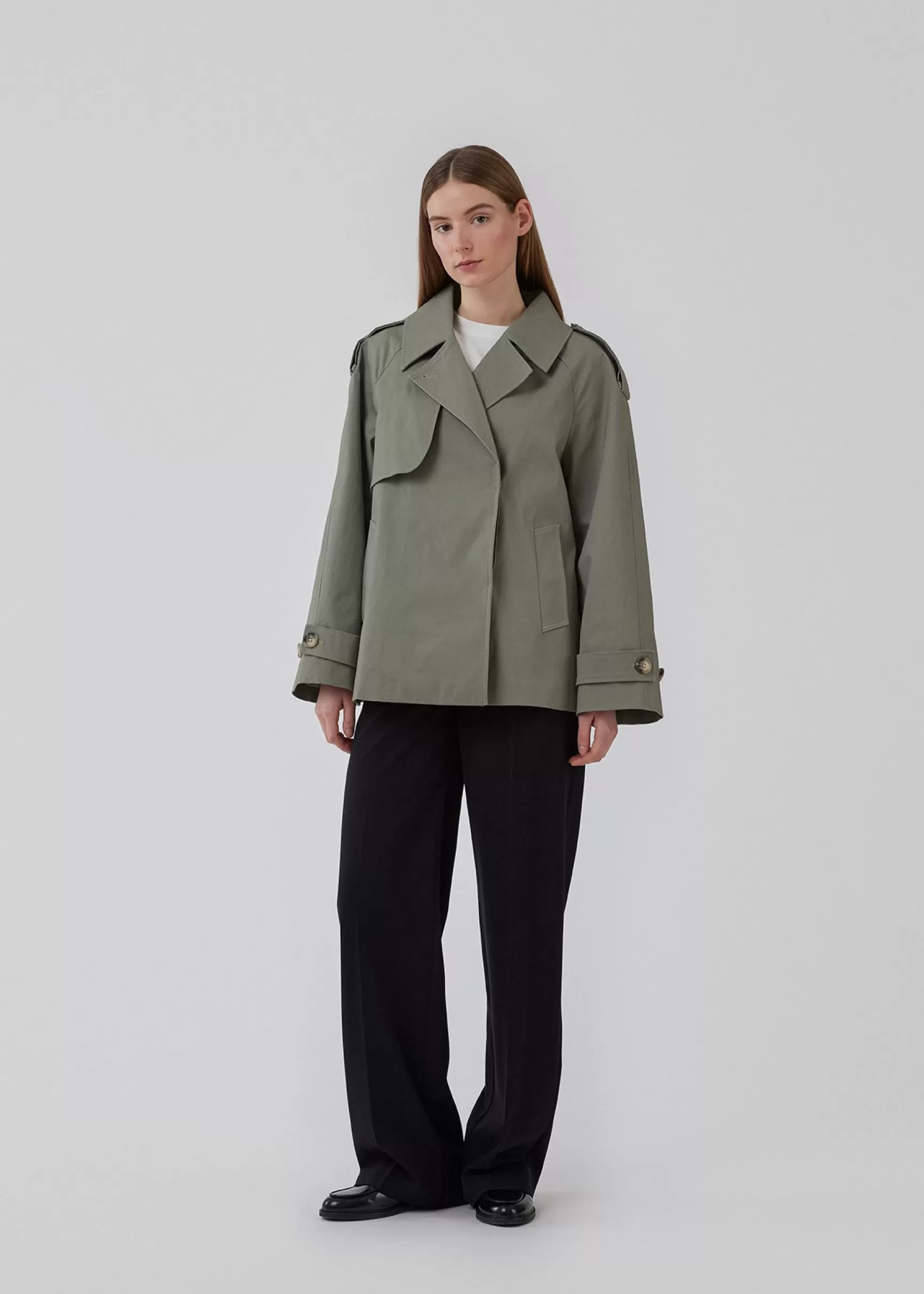 Best Modström Clara jacket - Soft Moss SoftMoss