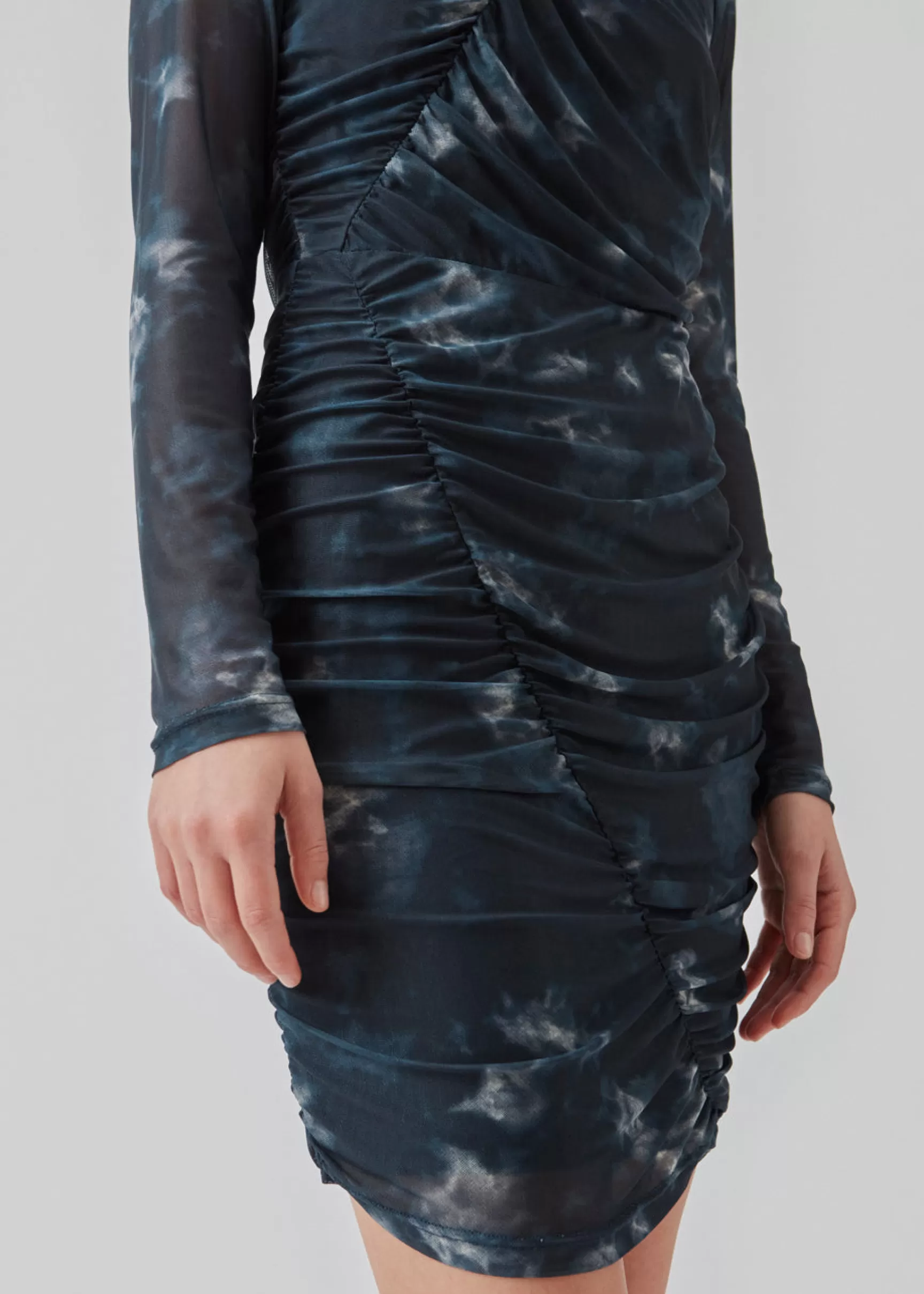 Store Modström CliffordMD print dress - Midnight Tie Dye MidnightTieDye