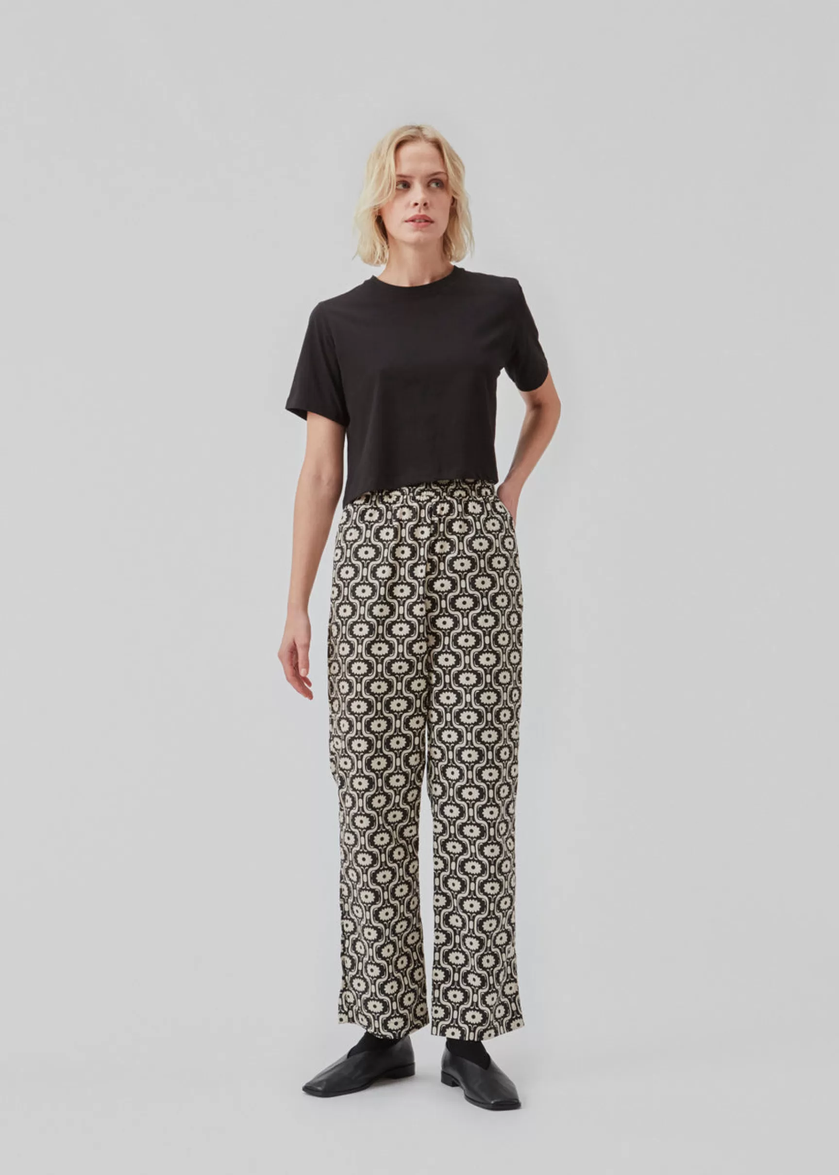 Store Modström CoraMD print pants - Seventies Fleur SeventiesFleur