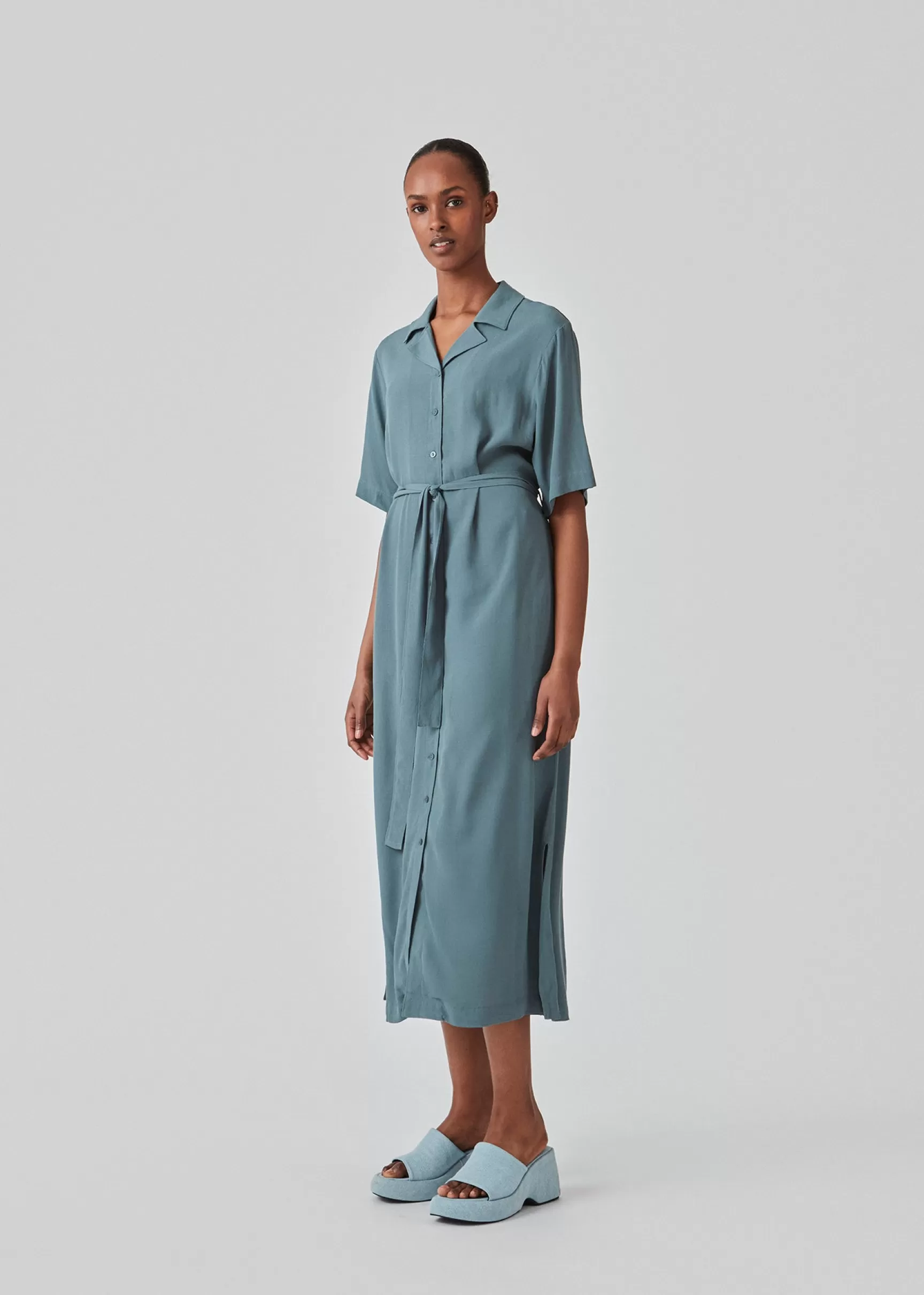 Cheap Modström DafneMD long dress - Stormy Sea StormySea