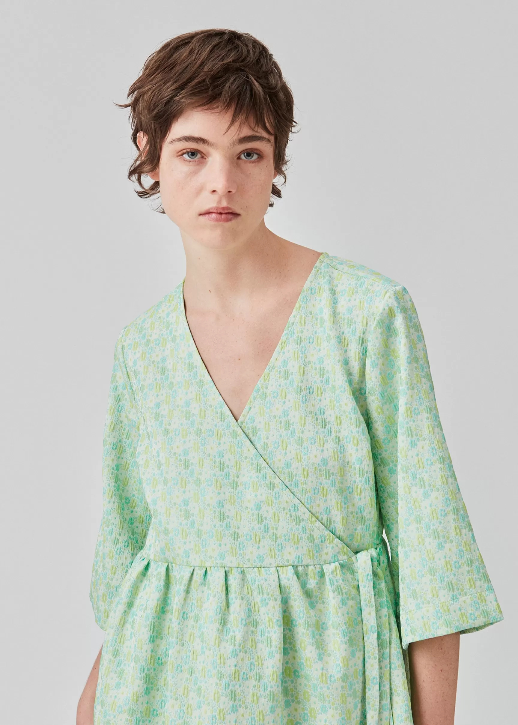 Online Modström DorianMD wrap dress - Calm Jade CalmJade