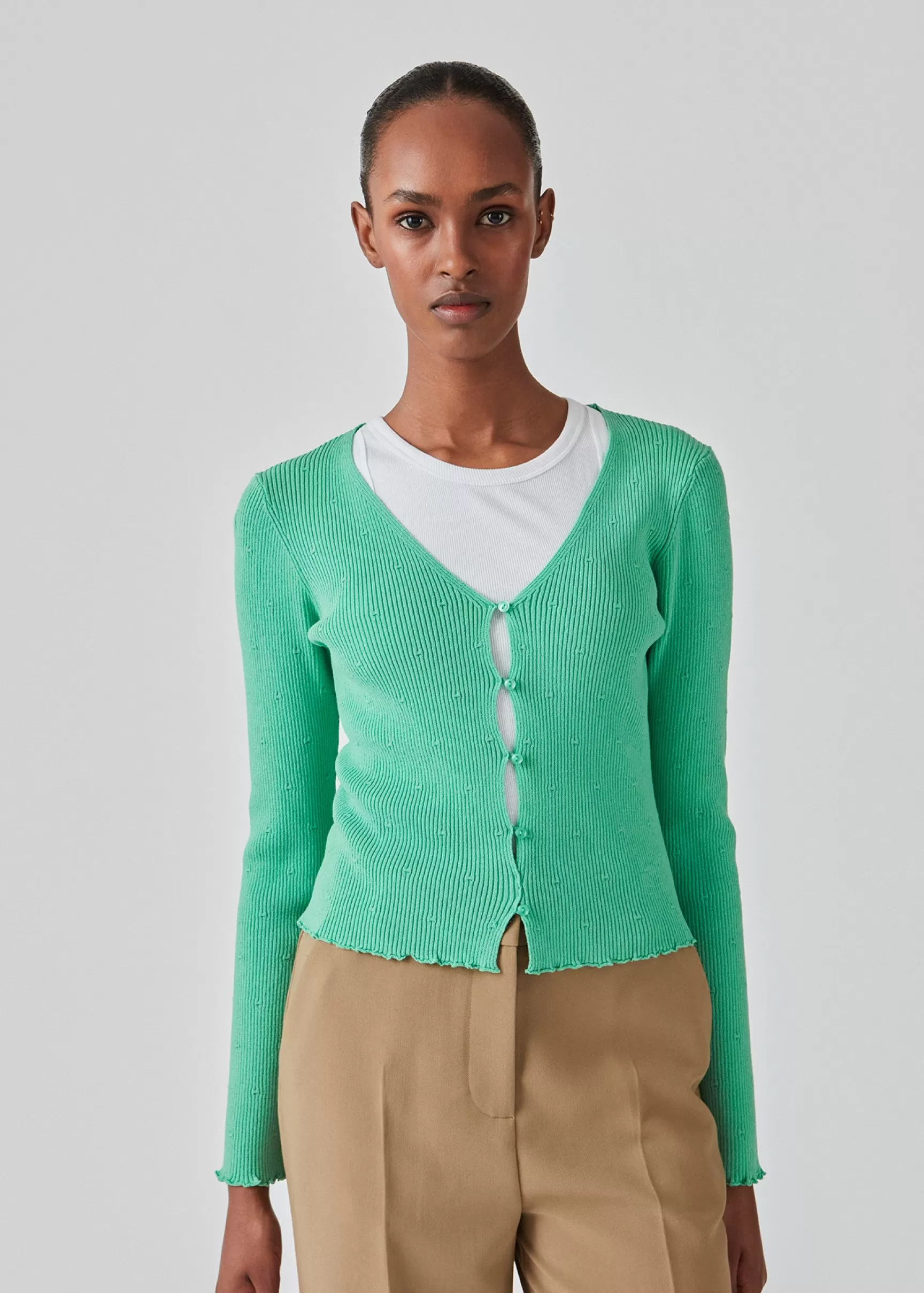 Cheap Modström DorisMD cardigan - Calm Jade CalmJade