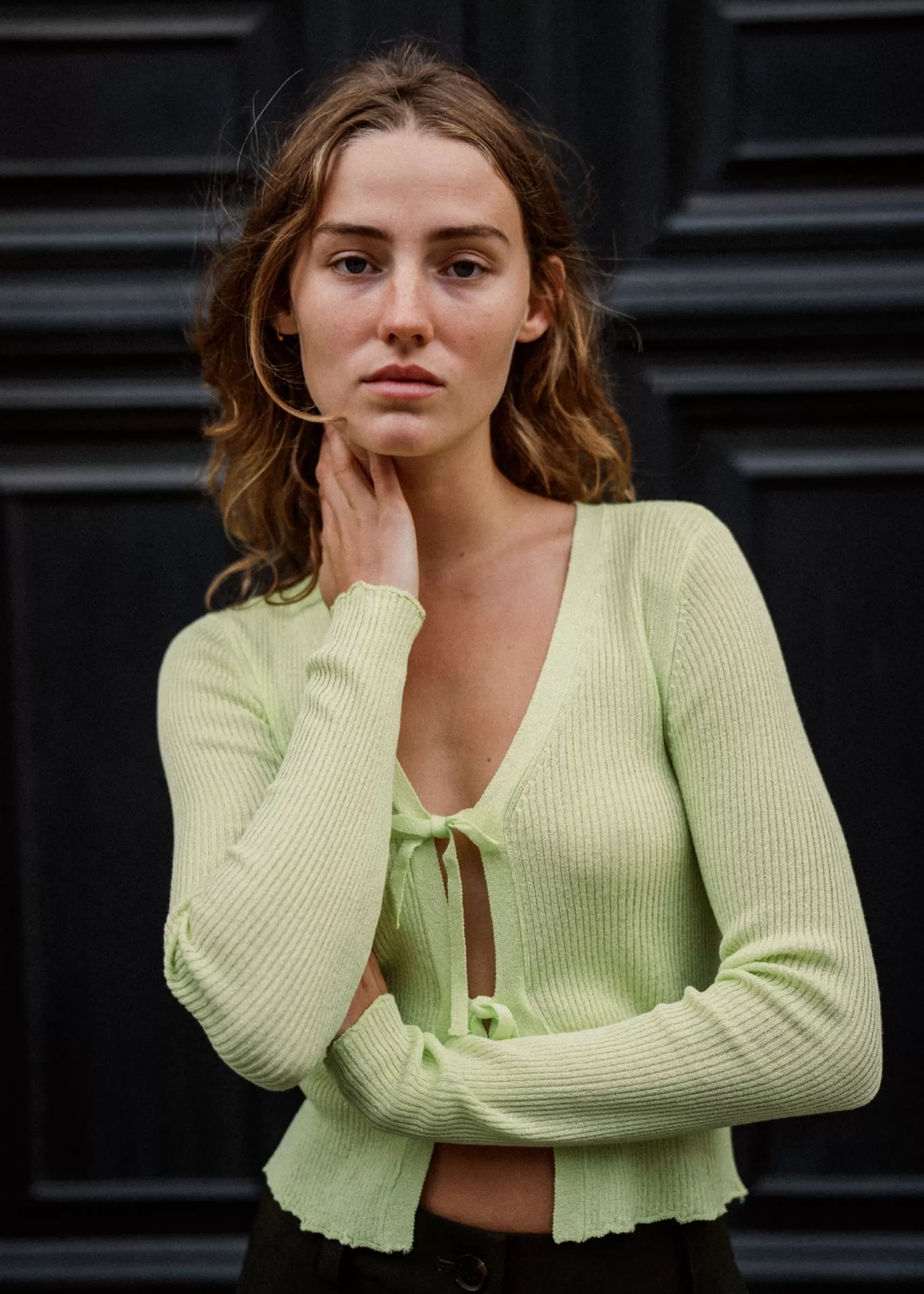 Sale Modström FaddieMD cardigan - Limonade