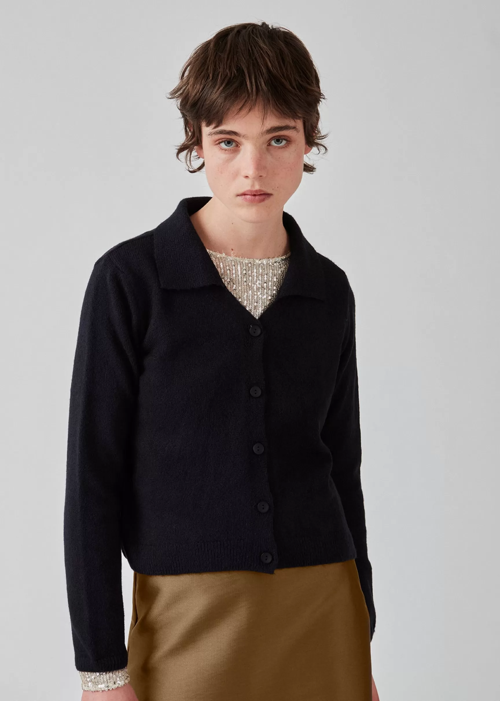 Cheap Modström FaroMD cardigan - Navy Sky NavySky