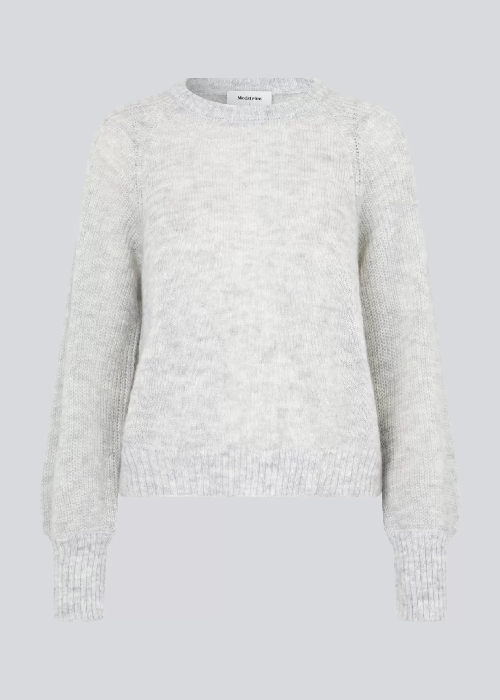 Flash Sale Modström FathiaMD o-neck - Light Grey Melange LightGreyMelange