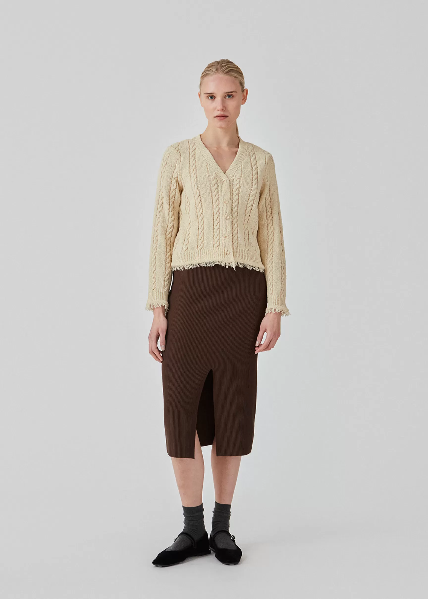 New Modström FinaMD cardigan - Summer Sand SummerSand