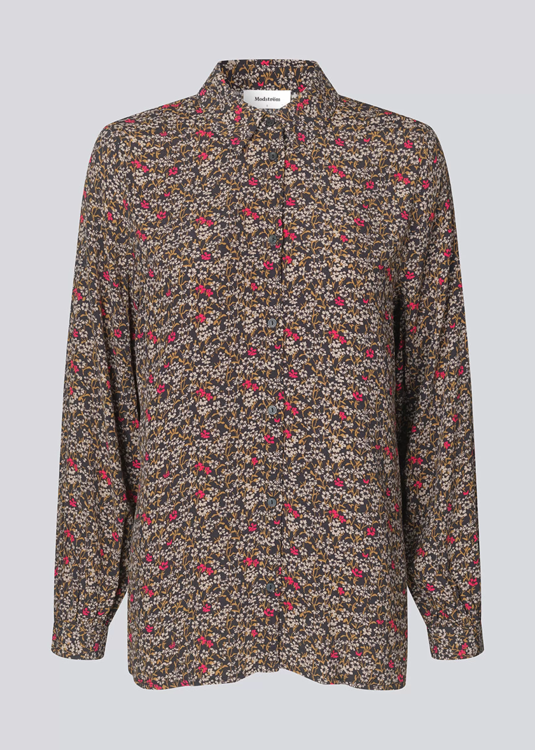 Hot Modström FloryMD print shirt - Vibrant Fall Flower VibrantFallFlower