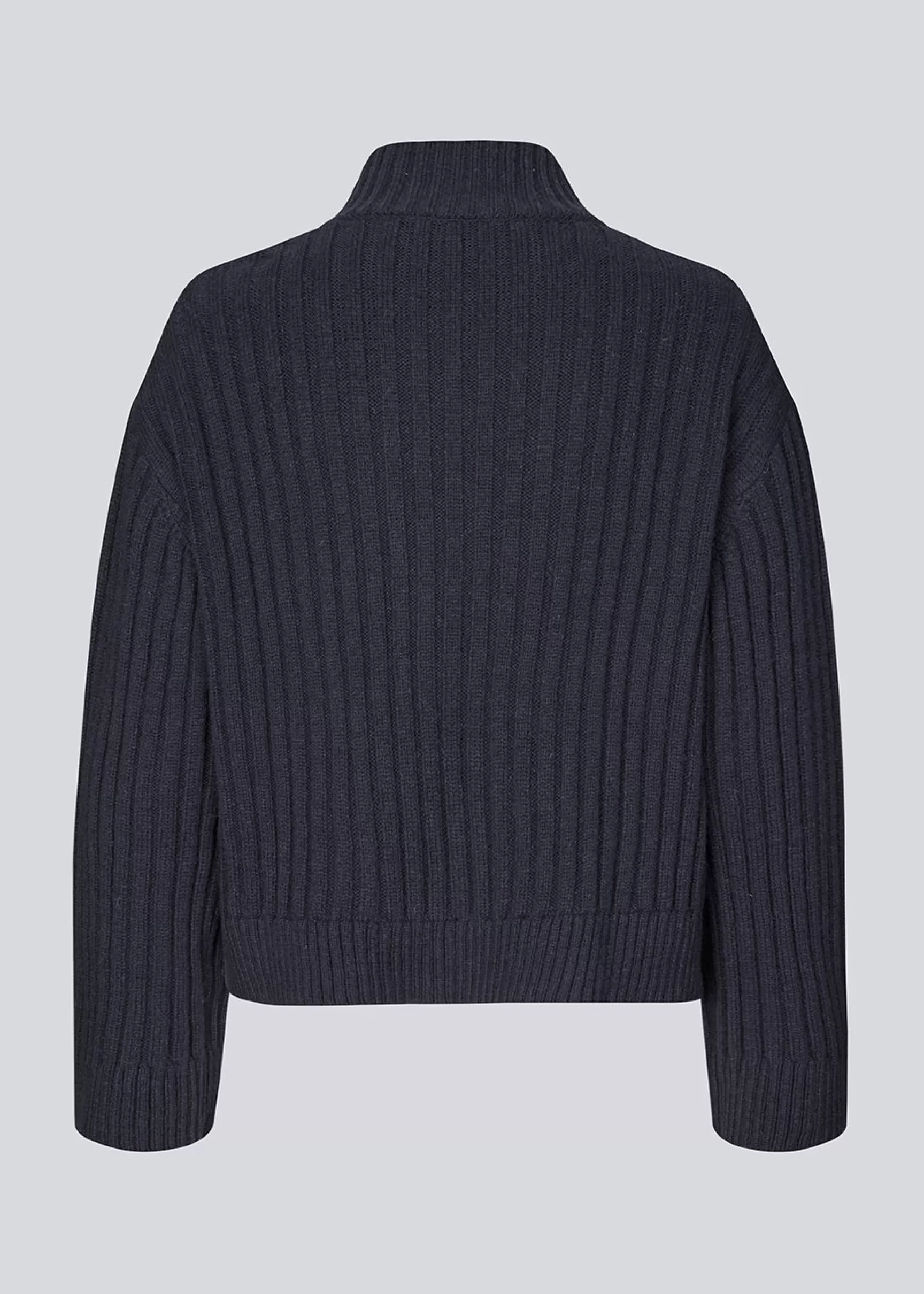 Discount Modström FultonMD rib t-neck - Navy Sky NavySky