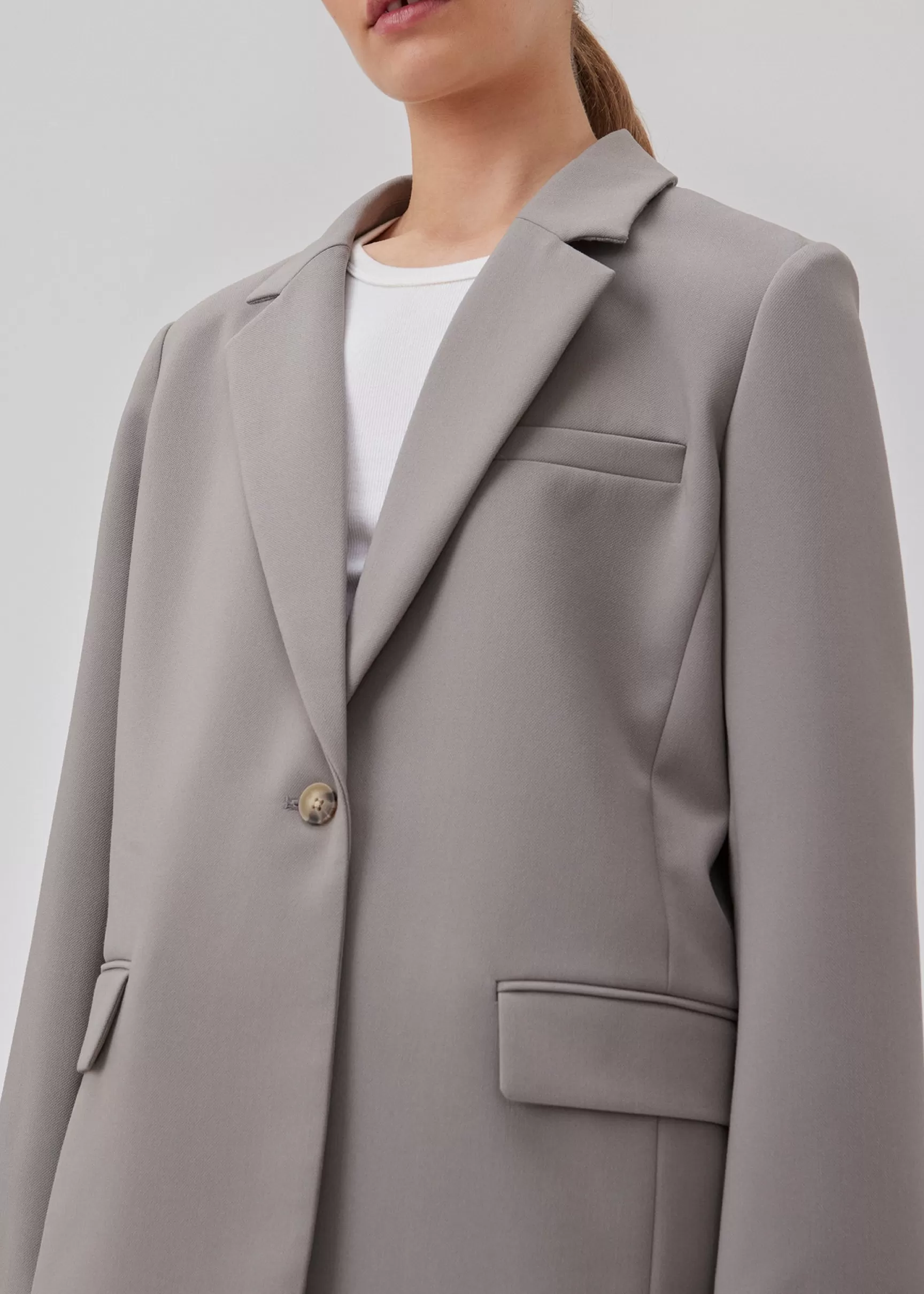 Discount Modström Gale blazer - Steeple Gray SteepleGray