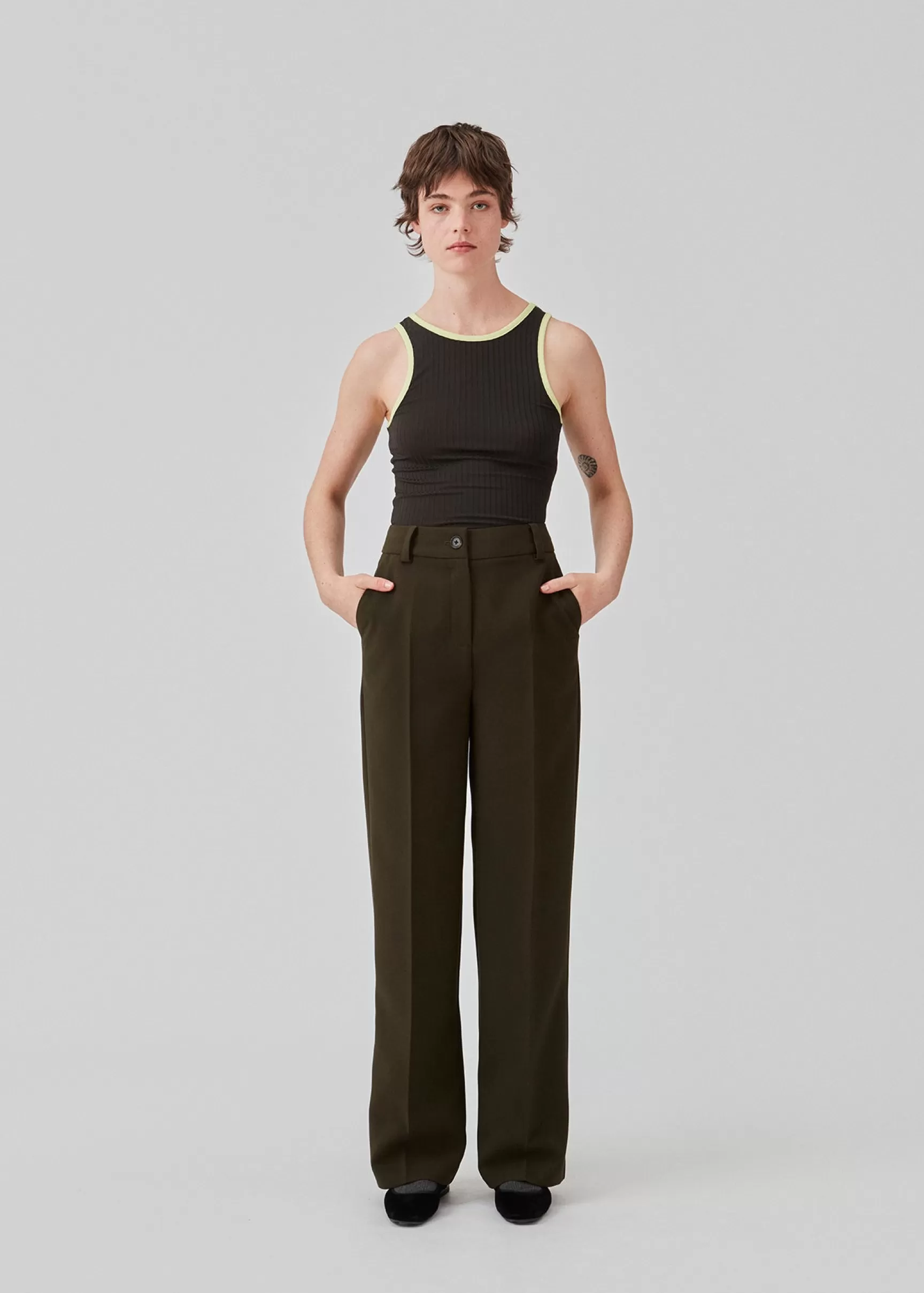 New Modström Gale pants - Deep Pine DeepPine