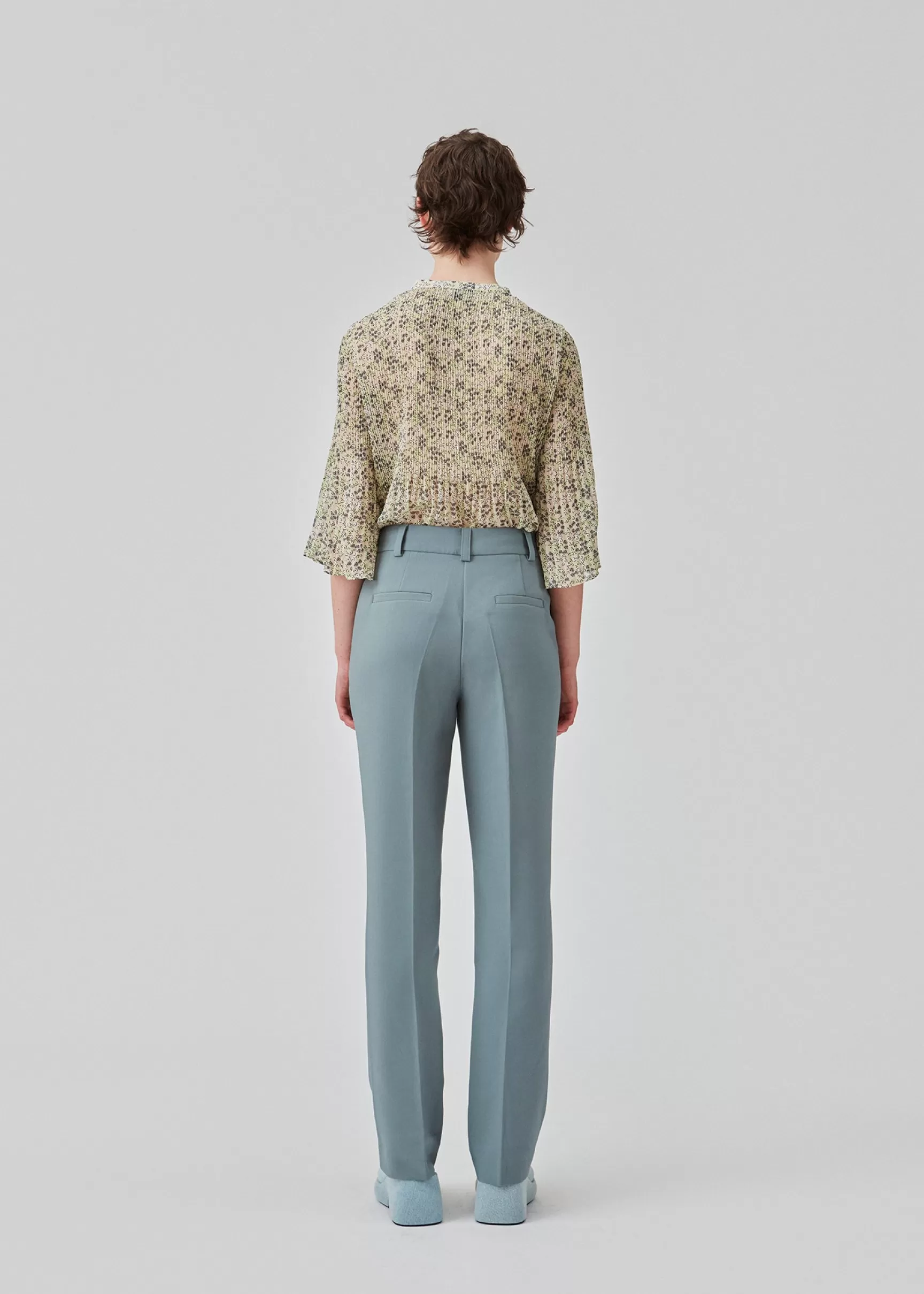 Flash Sale Modström Gale straight pants - Stormy Sea StormySea