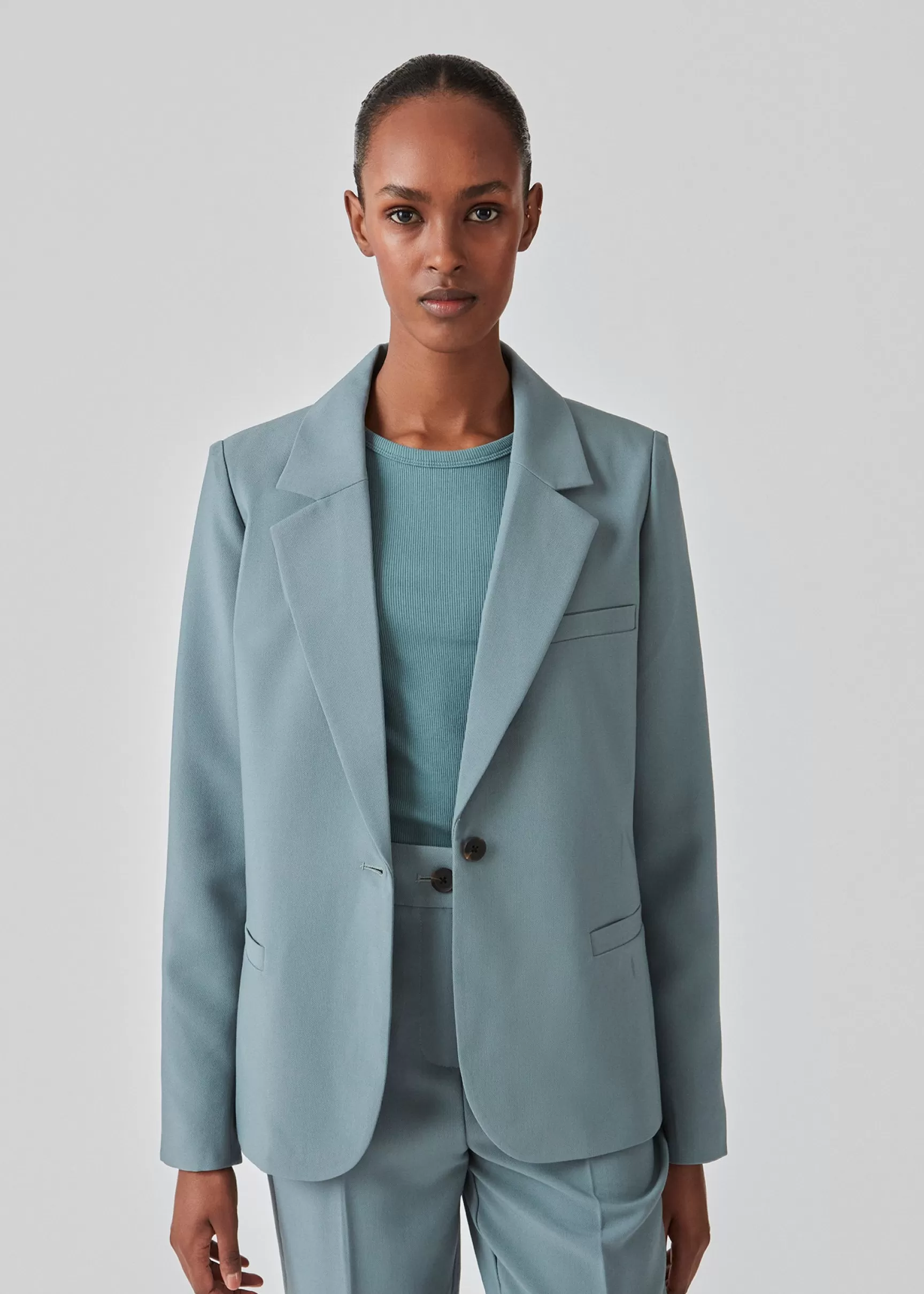 Store Modström GaleMD straight blazer - Stormy Sea StormySea