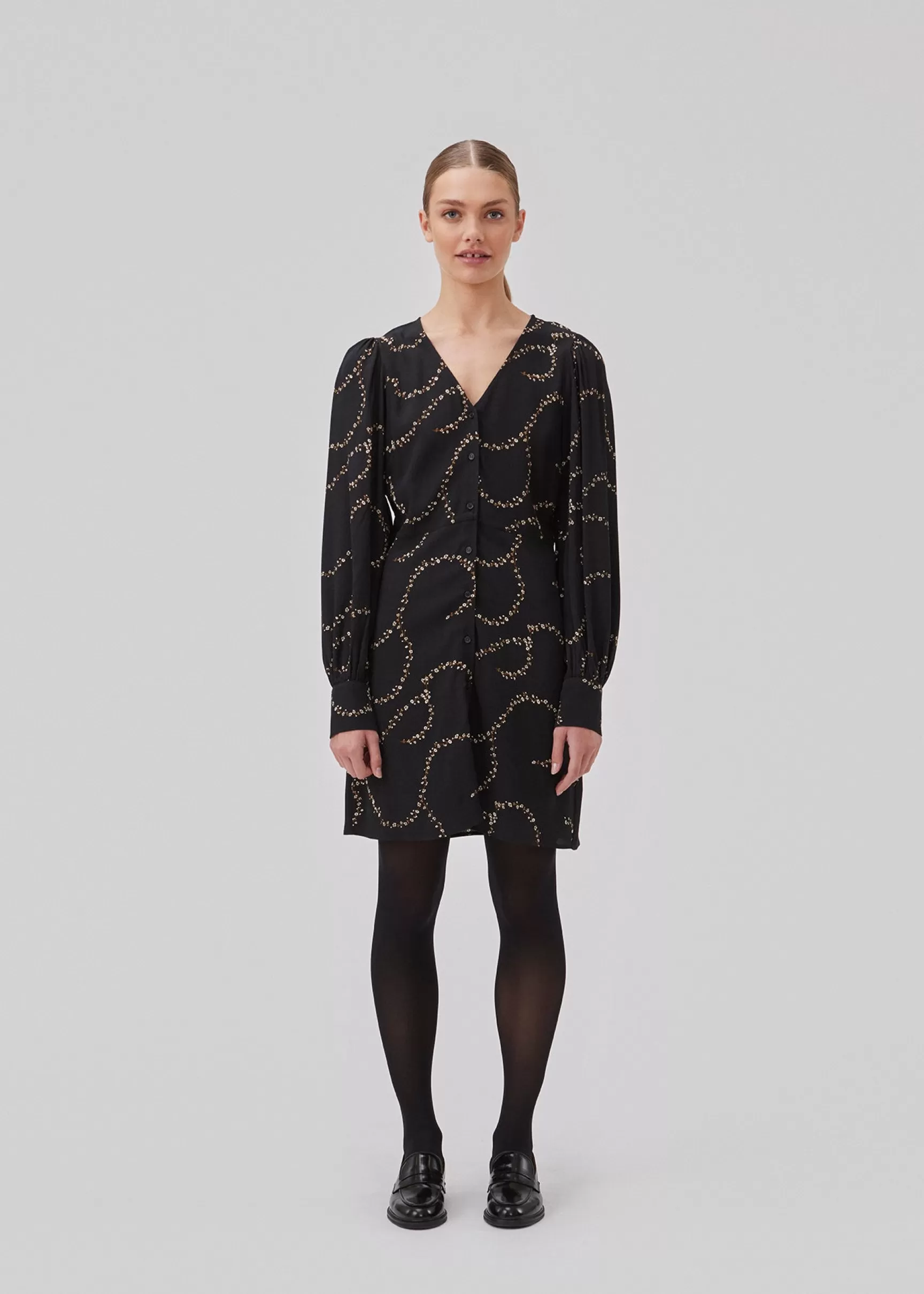 Cheap Modström GelilaMD print dress - Dark Flower Twill DarkFlowerTwill