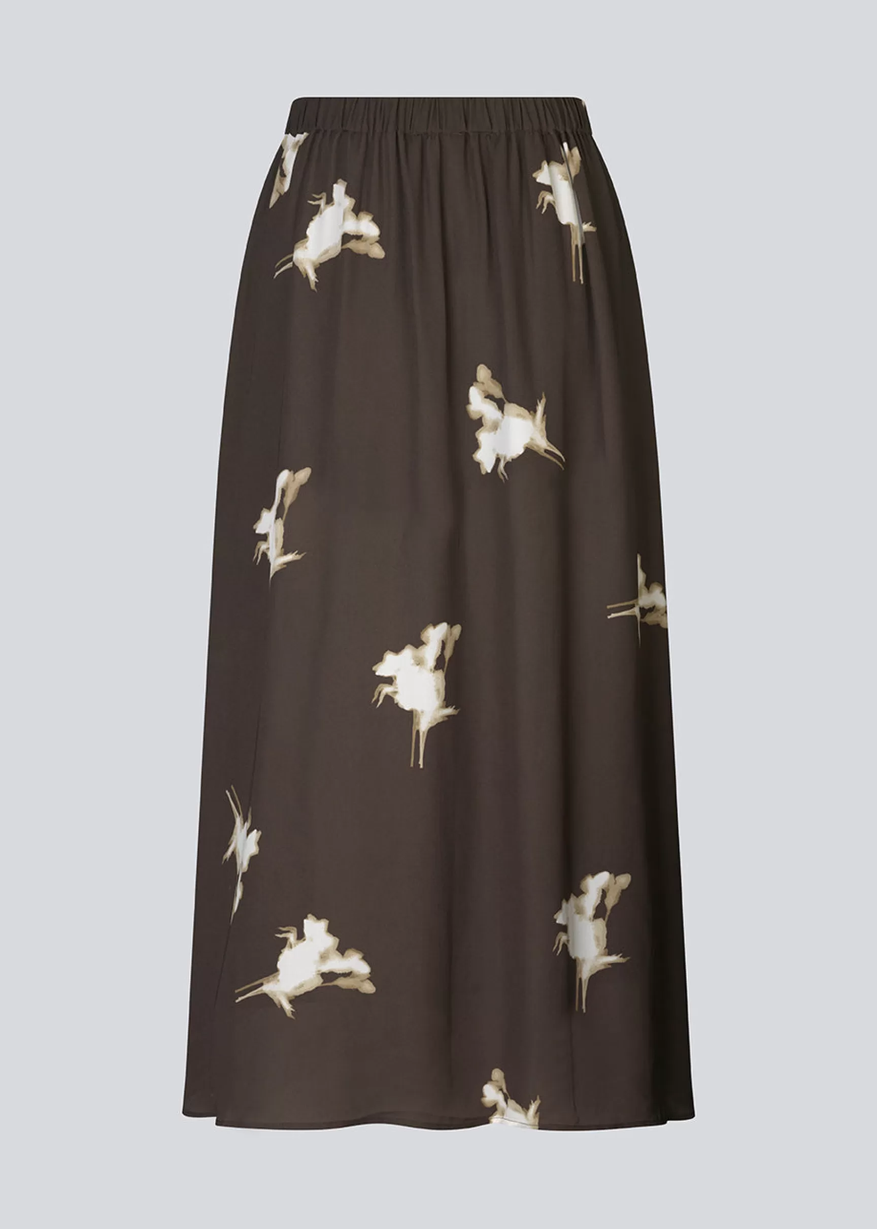 Discount Modström GomoMD print skirt - Chocolate Fleur ChocolateFleur