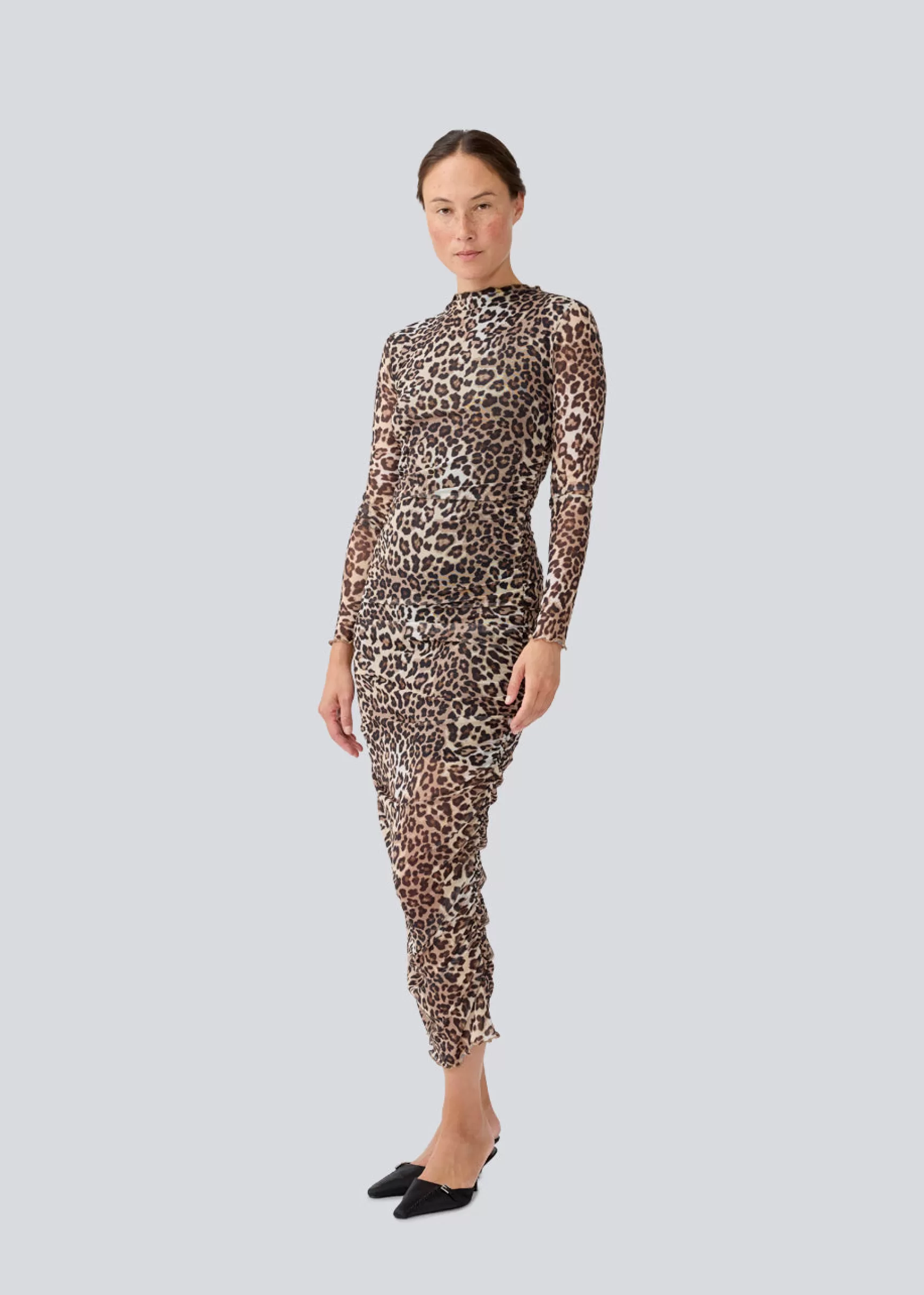 Shop Modström GwenMD slim print dress - Leo leo print Leoleoprint