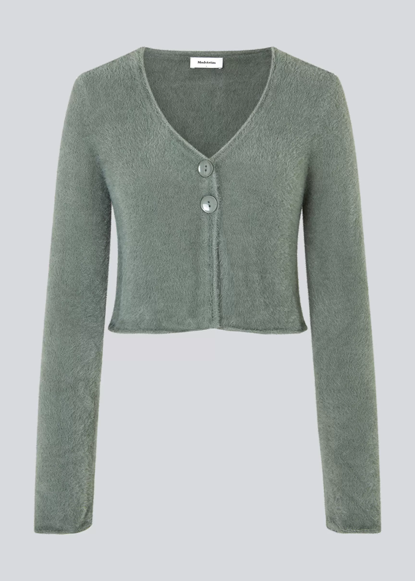 Discount Modström HamptonMD cardigan - Soft Moss SoftMoss