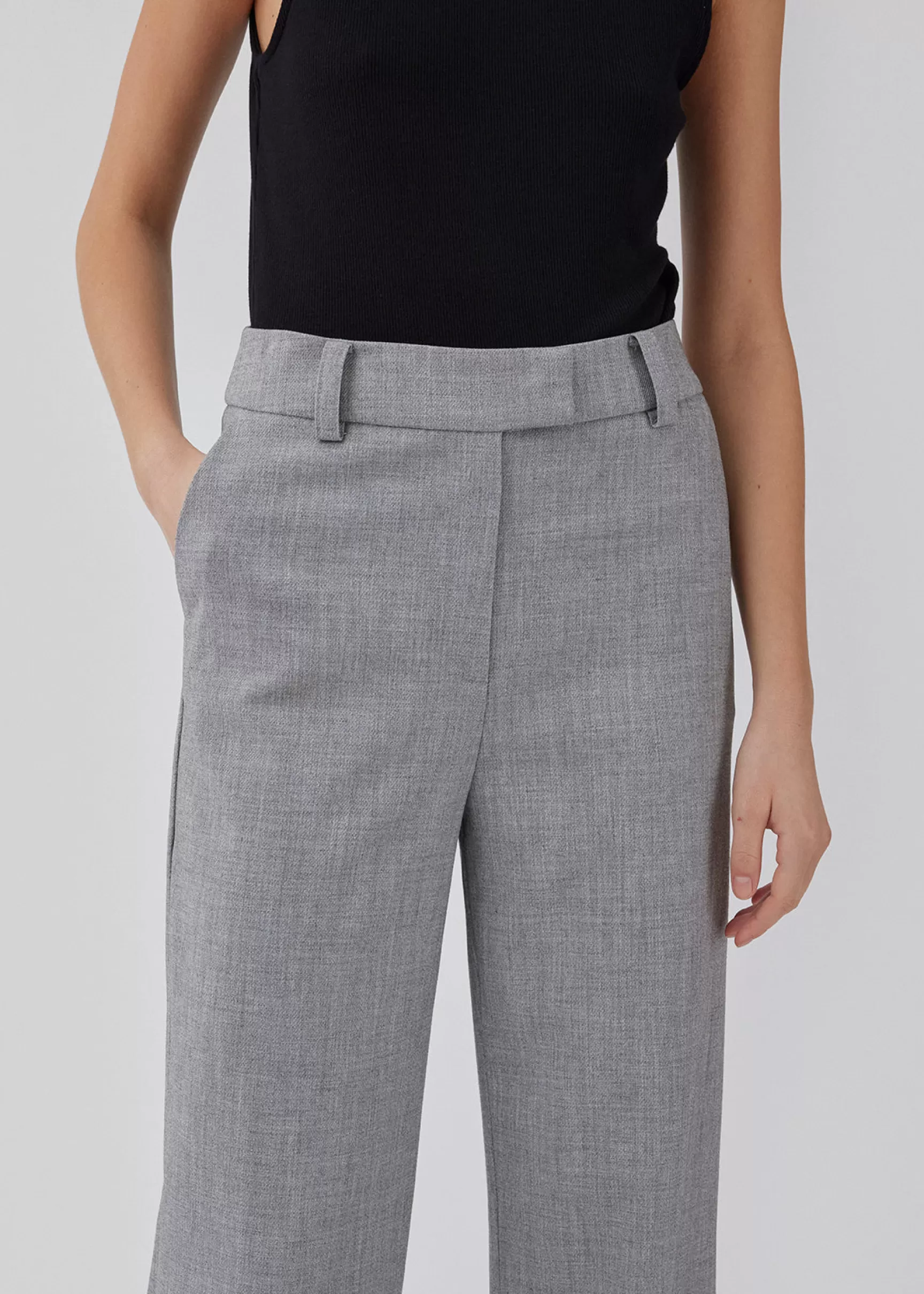 Cheap Modström HeartMD pants - Grey Melange GreyMelange