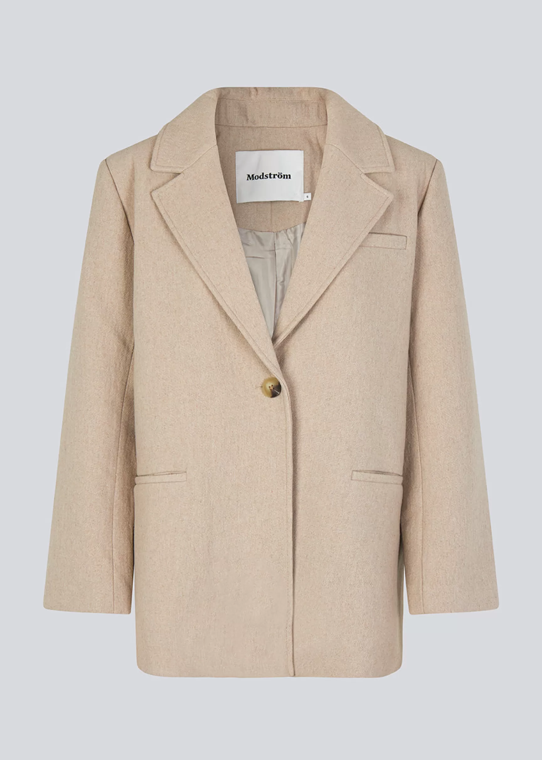 Outlet Modström HerminaMD jacket - Beige melange Beigemelange