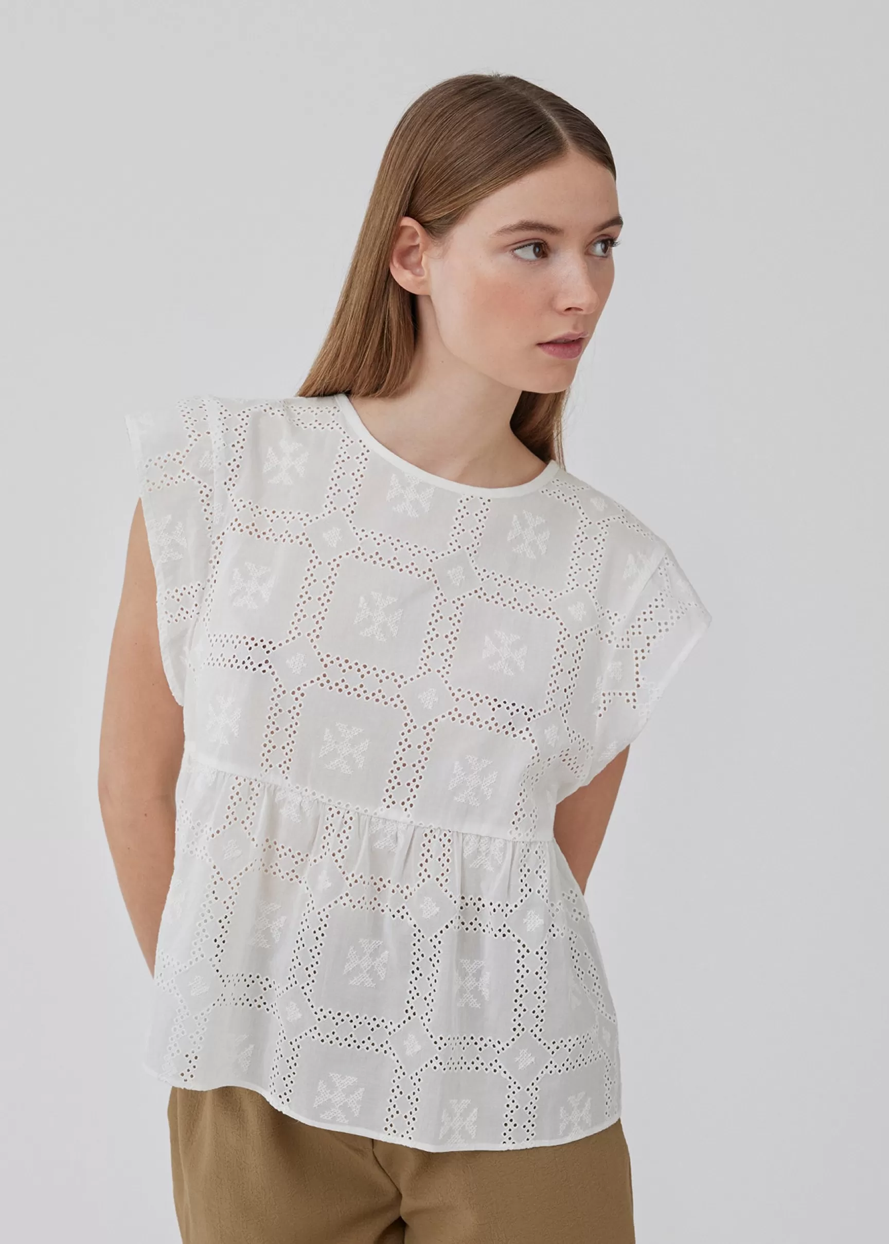 Online Modström HollynMD top - Soft White SoftWhite