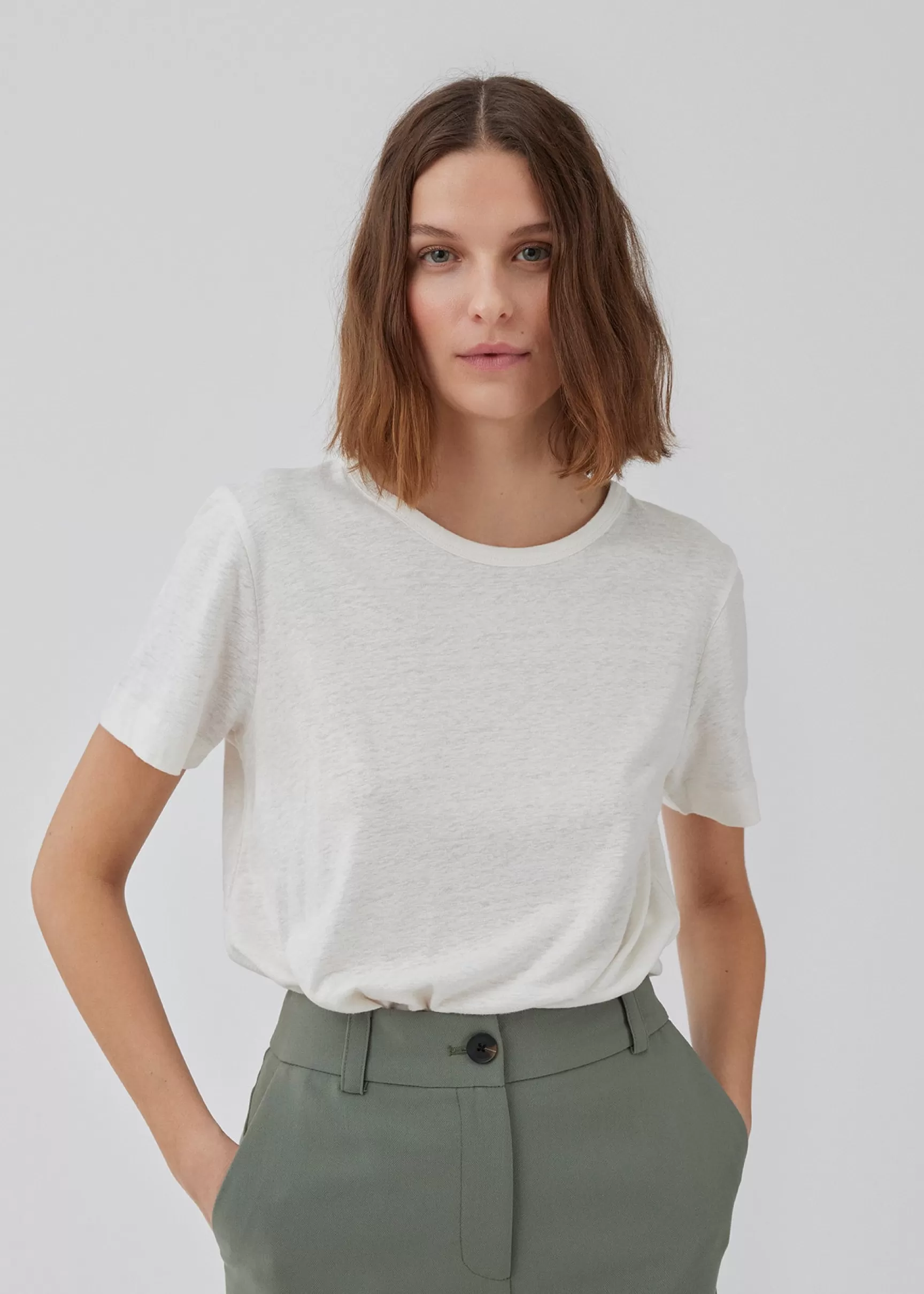 Shop Modström HoltMD t-shirt - Soft White SoftWhite