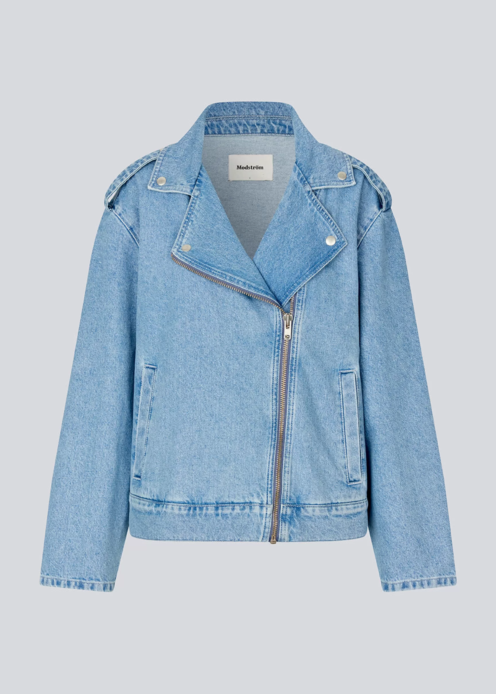 Best Modström IbenMD jacket - 80s Blue Wash 80sBlueWash