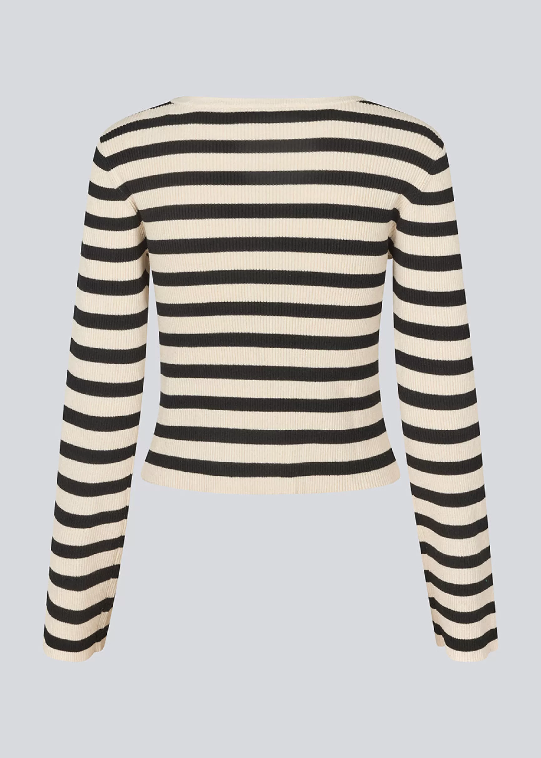 Cheap Modström IbrahimMD o-neck - Black Summer Sand Stripe BlackSummerSandStripe