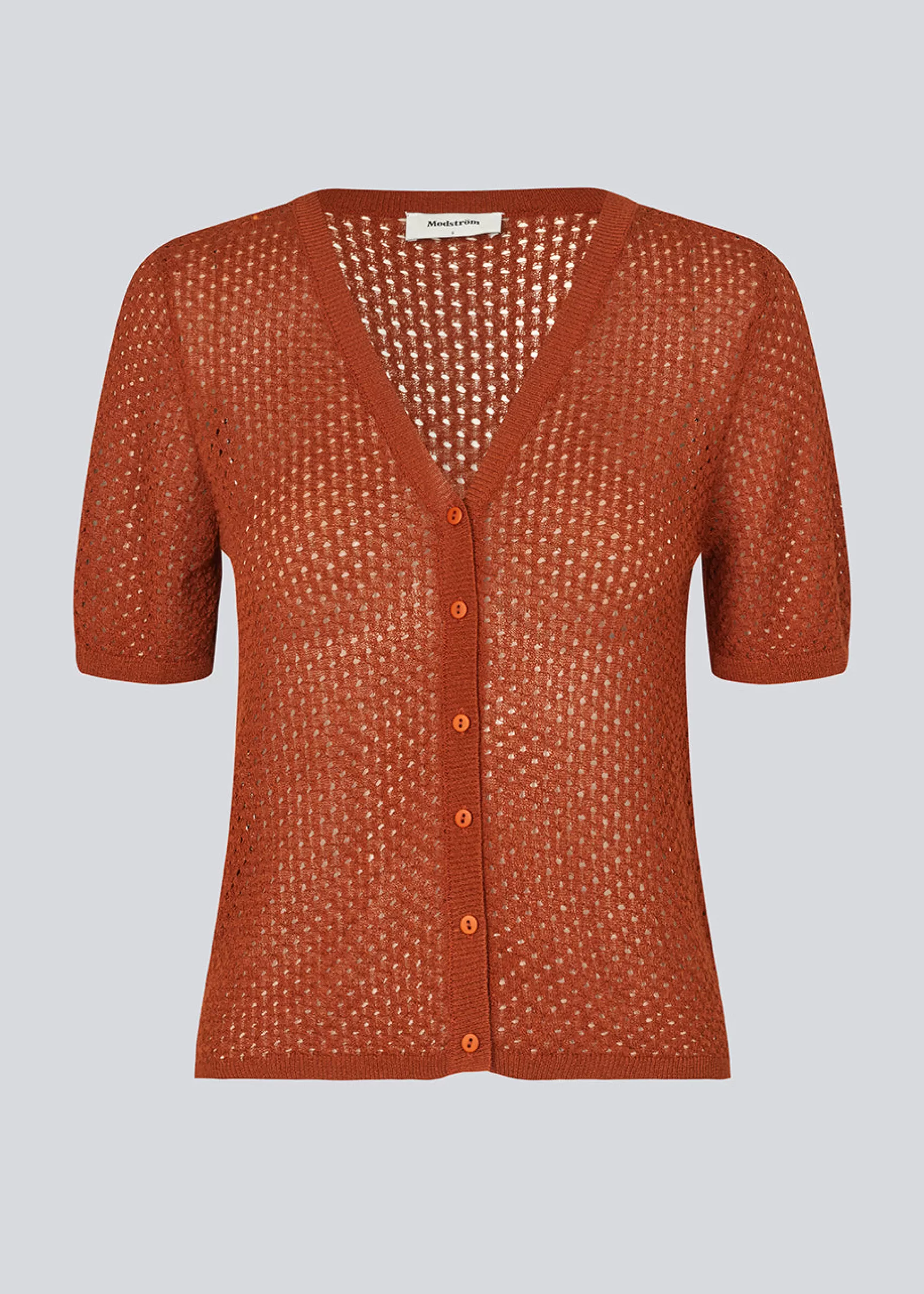 Online Modström IggyMD cardigan - Brandy Brown BrandyBrown