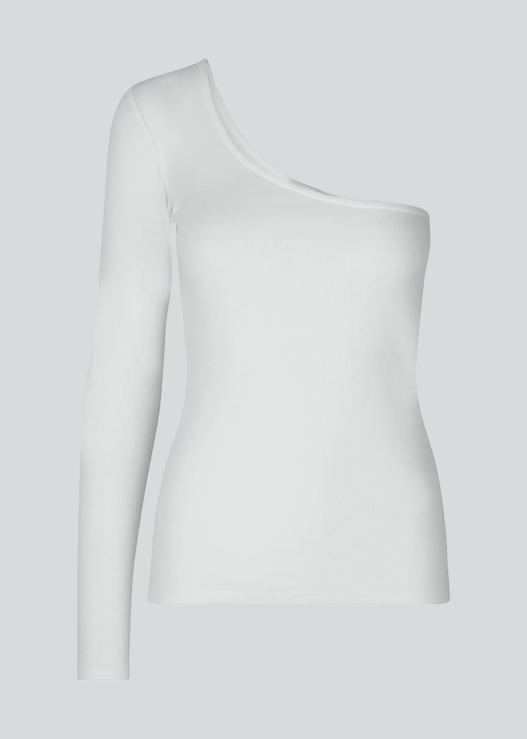 Fashion Modström IgorMD one shoulder LS top - Off White OffWhite