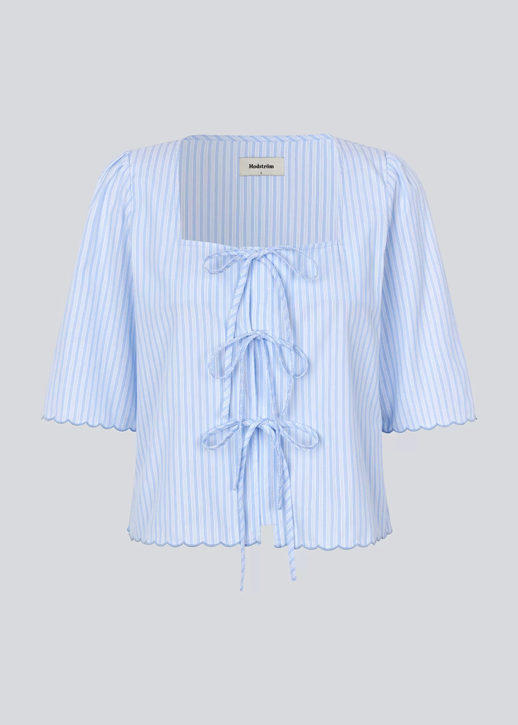 Online Modström InaraMD top - Light Blue stripe LightBluestripe