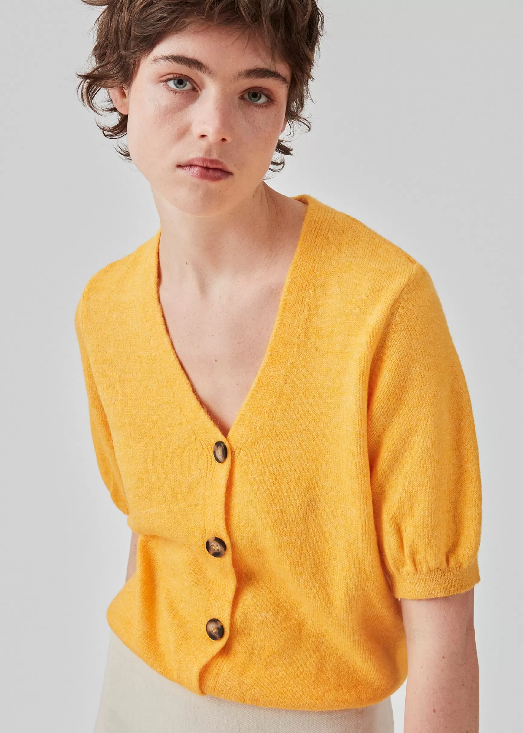 Online Modström Irene cardigan - Gold Fusion GoldFusion