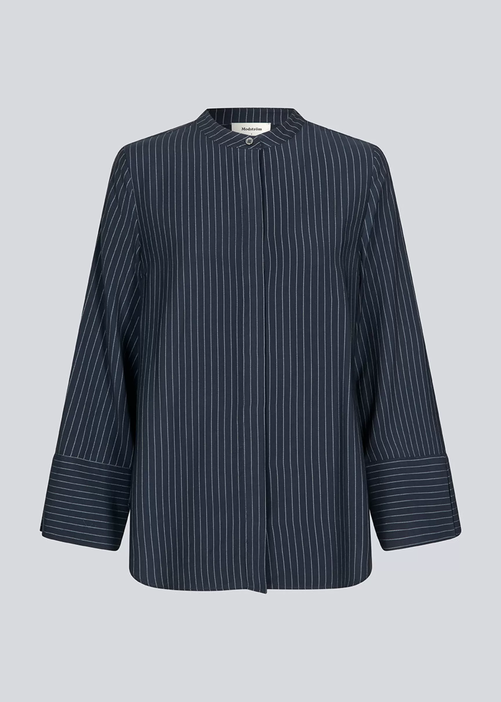 New Modström IsabelMD shirt - Navy Sky pinstripe NavySkypinstripe