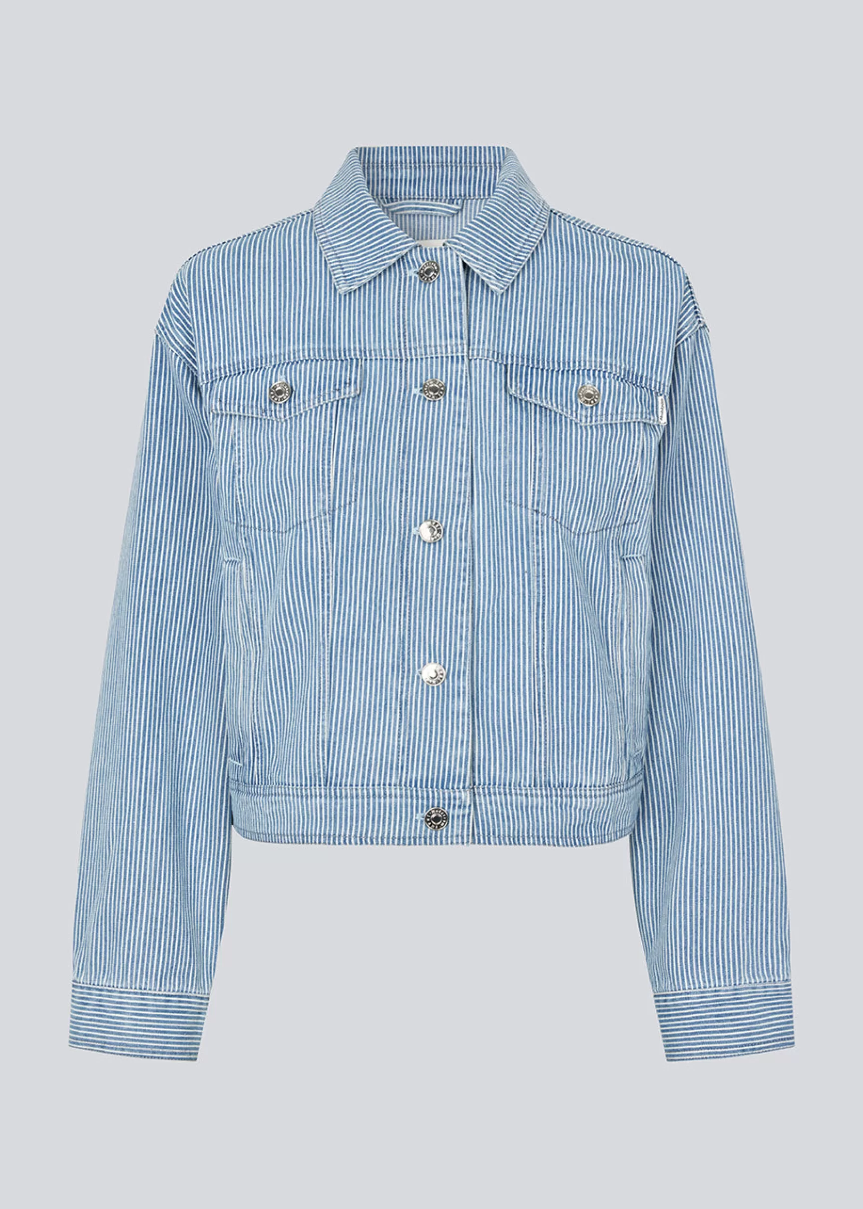 Hot Modström IsoldeMD jacket - Soft Blue Stripe SoftBlueStripe