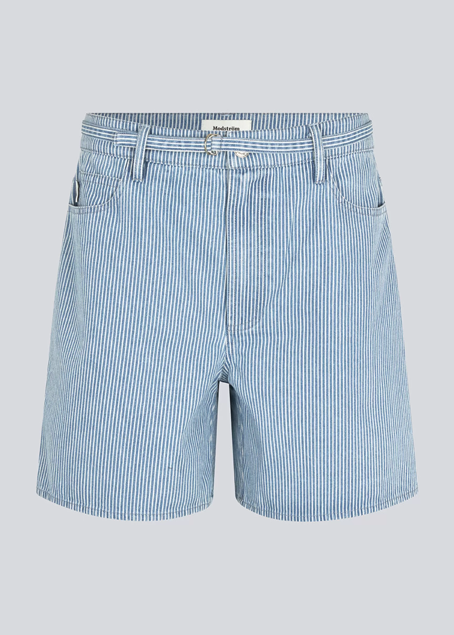 Hot Modström IsoldeMD shorts - Soft Blue Stripe SoftBlueStripe