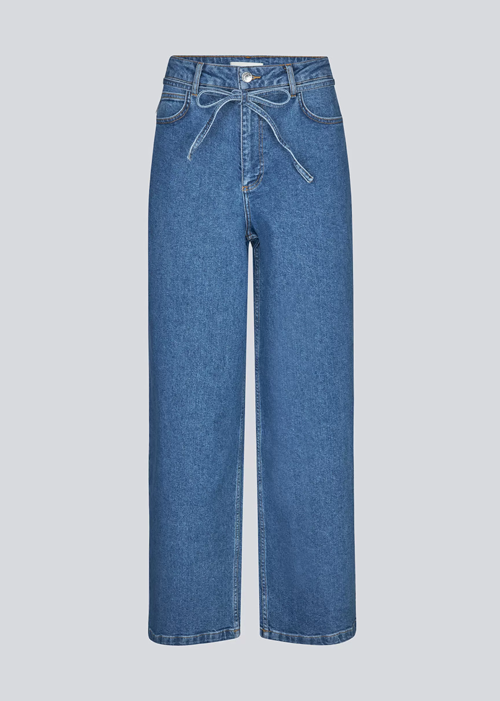 Sale Modström IsoldeMD solid pants - Distressed Blue DistressedBlue