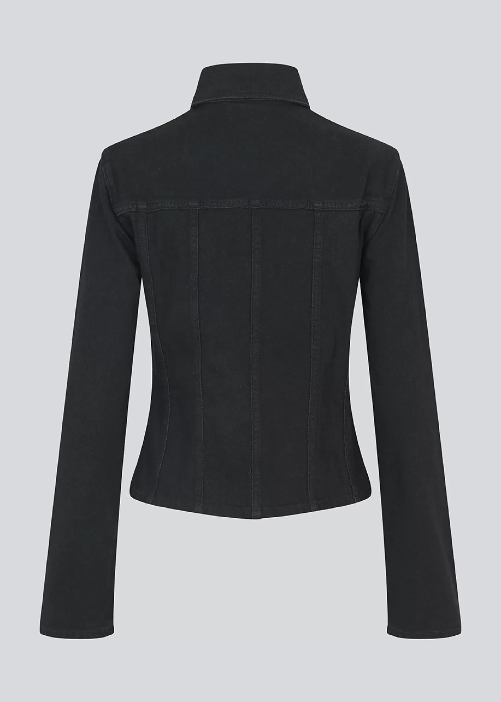 Online Modström IsoldeMD solid shirt - Black