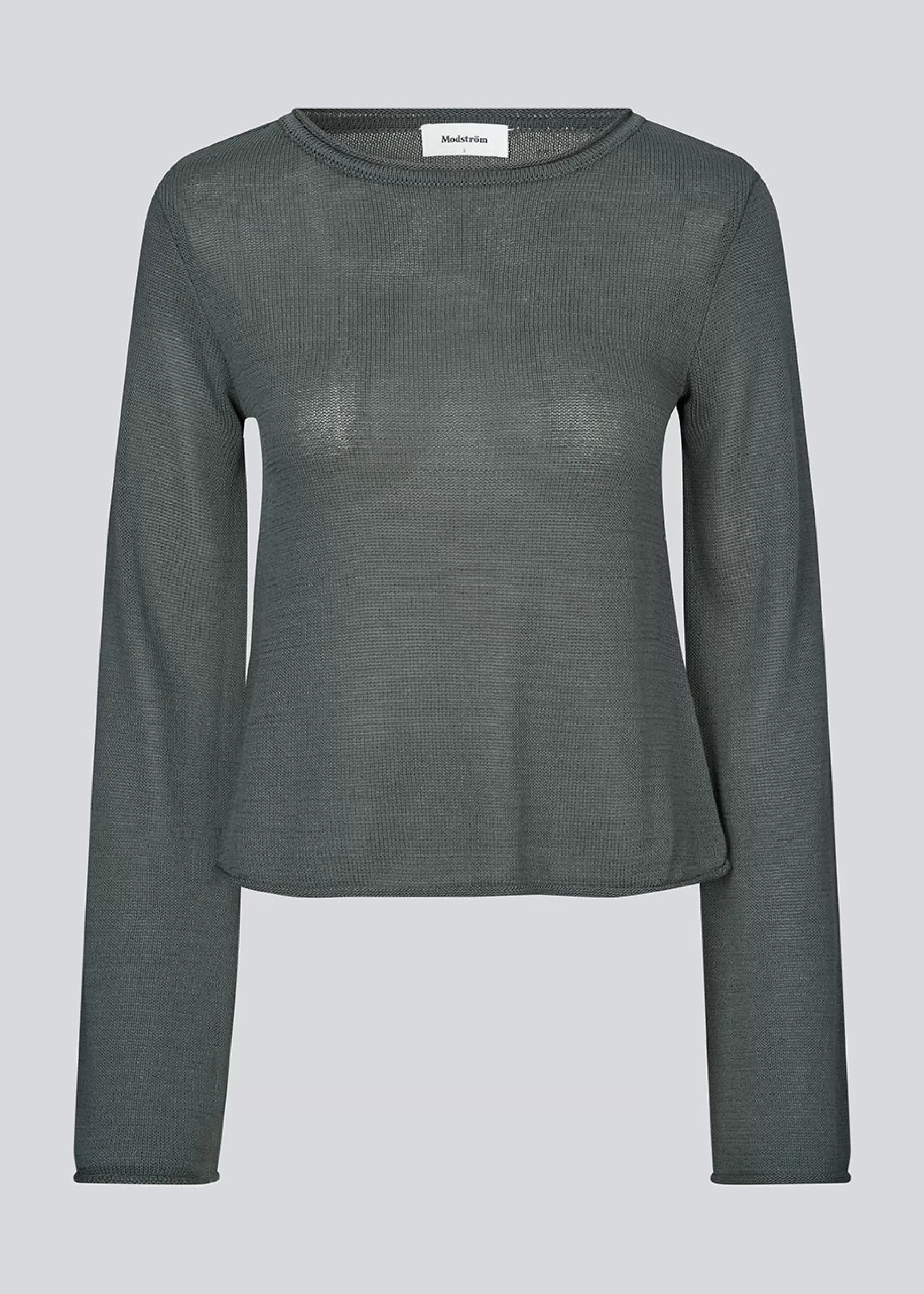 Flash Sale Modström IvonneMD flared o-neck - Harbor Green HarborGreen