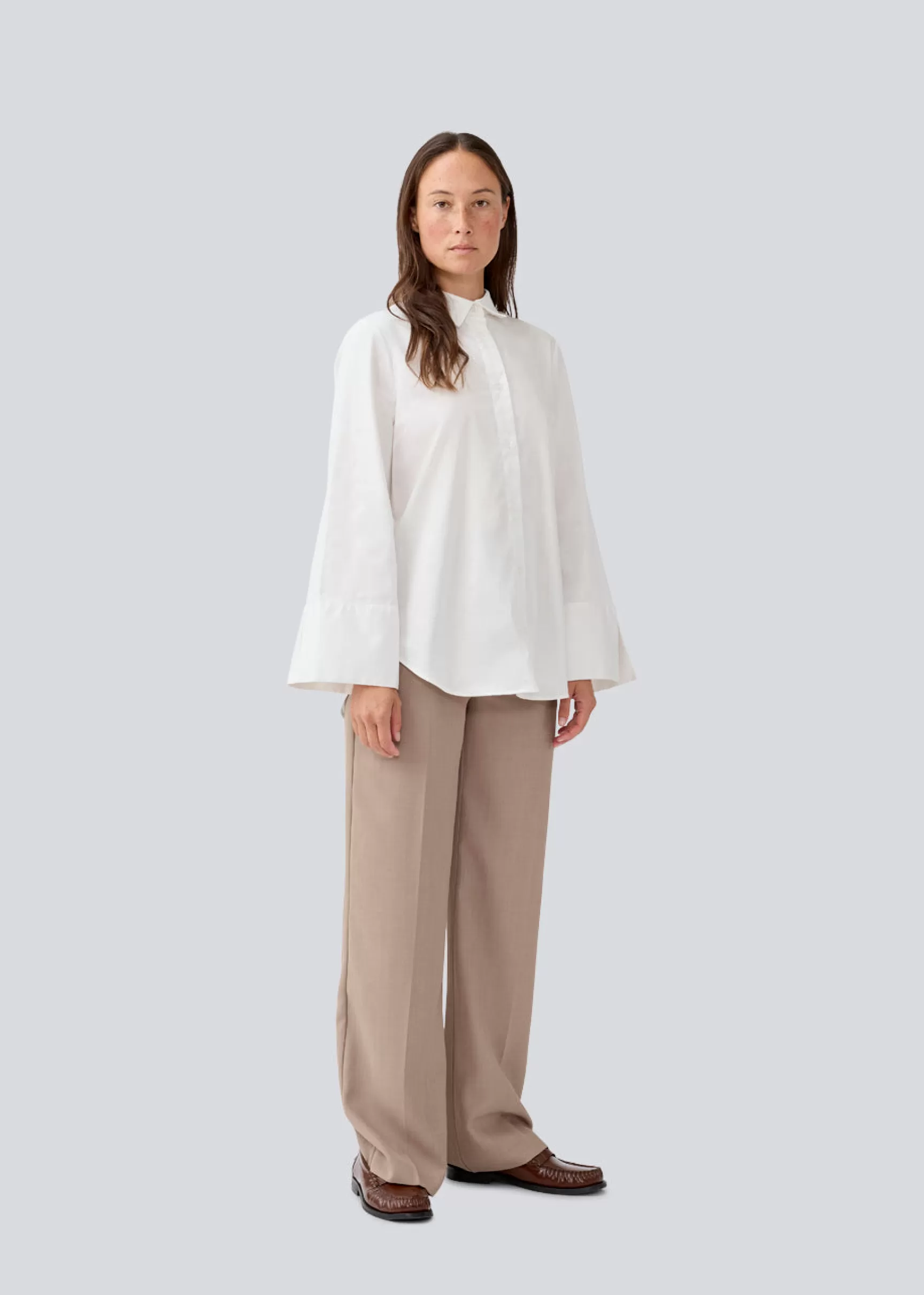 Outlet Modström KalleMD shirt - Soft White SoftWhite