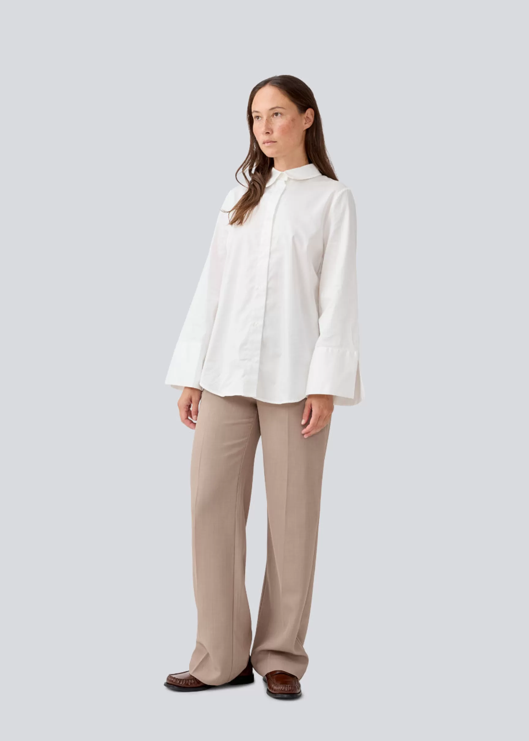 Outlet Modström KalleMD shirt - Soft White SoftWhite