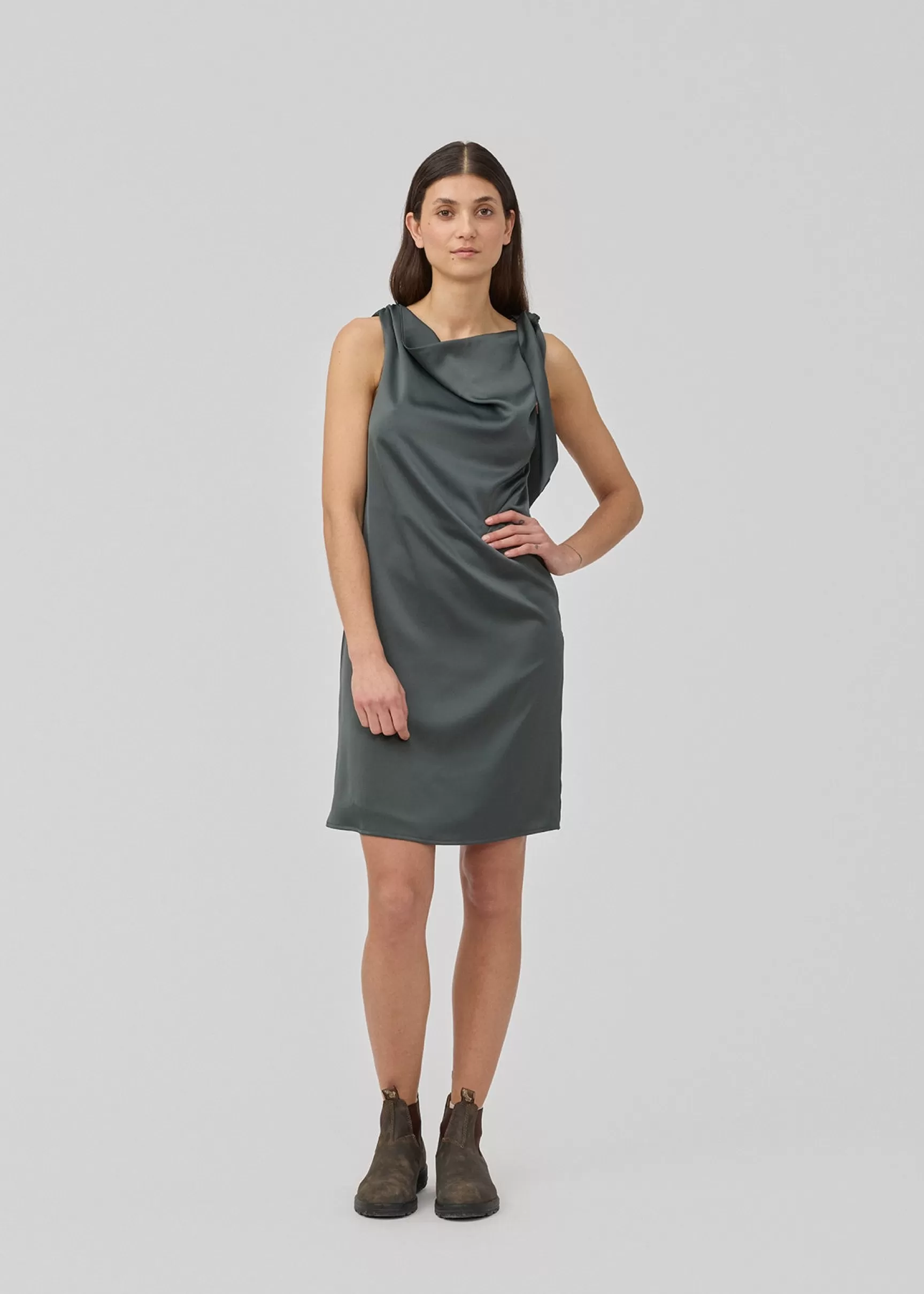 Online Modström KatjaMD dress - Harbor Green HarborGreen