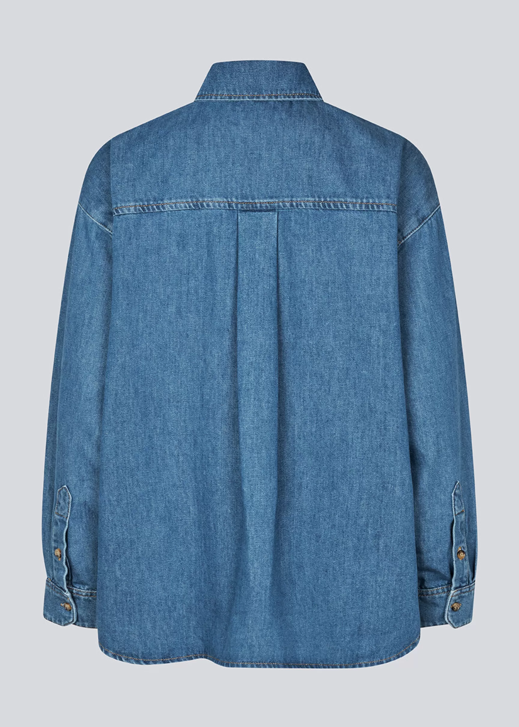 Hot Modström KenaMD shirt - Medium Blue MediumBlue