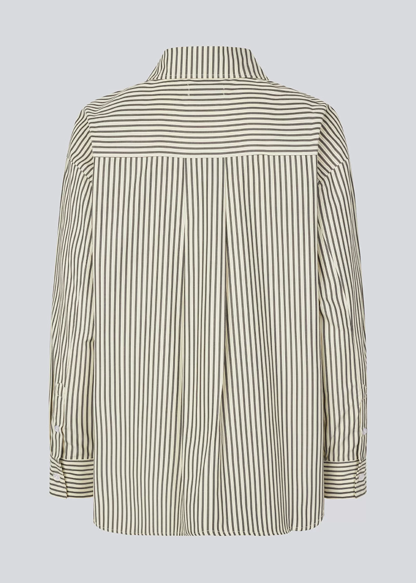 Outlet Modström KoraMD LS shirt - Delicate Black Stripe DelicateBlackStripe