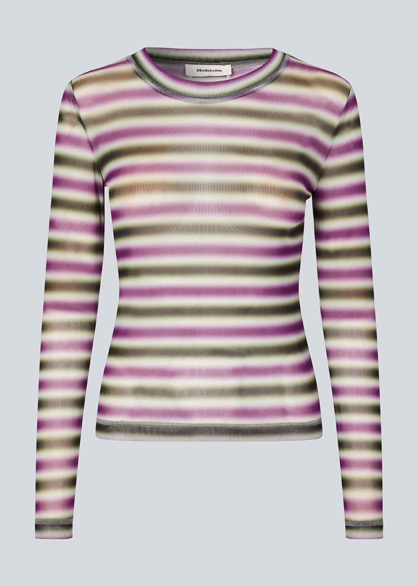 Shop Modström KrewMD LS top - Stripe Cloud StripeCloud